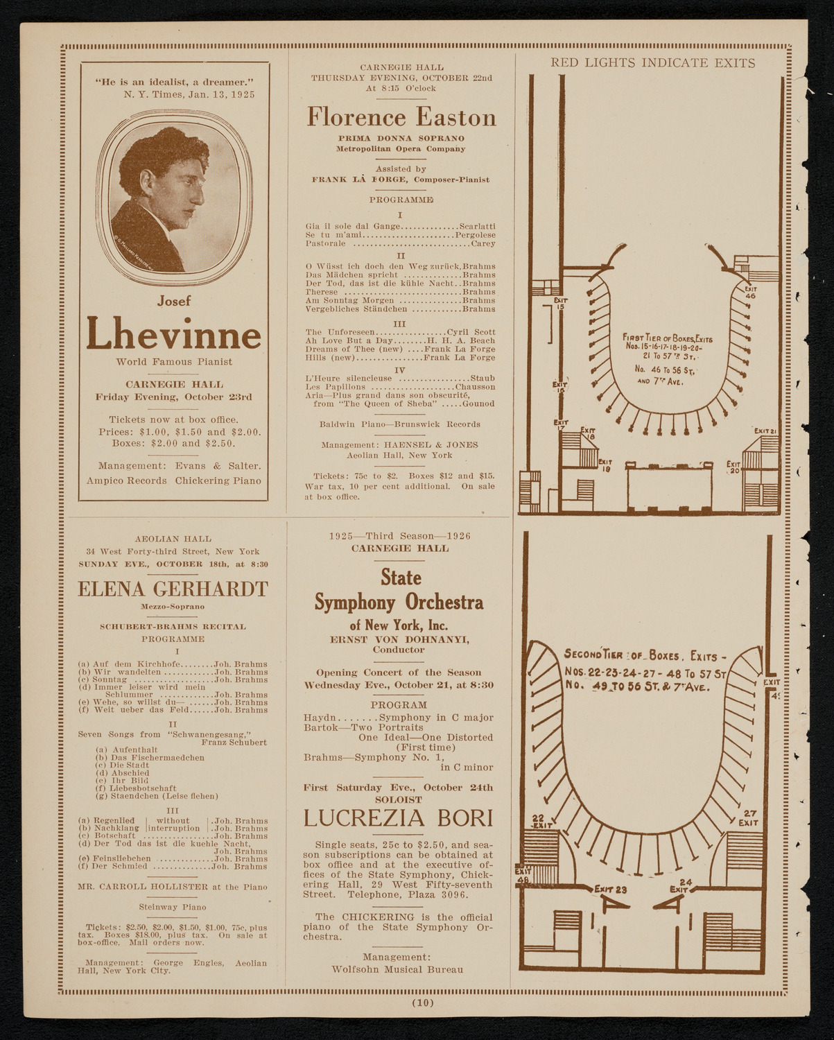 Lecture by Captain Roald Amundsen, October 16, 1925, program page 10