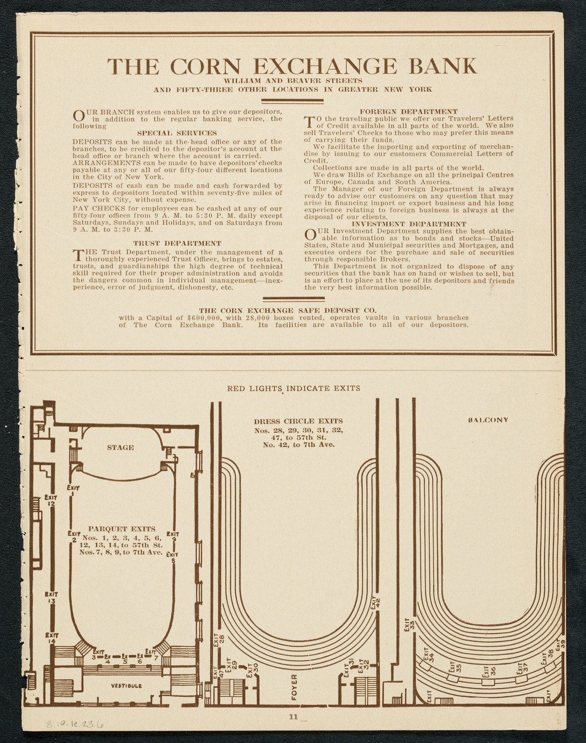 Tito Schipa, Tenor, October 1, 1923, program page 11