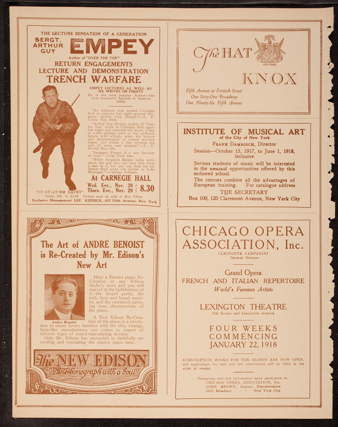 Newman Traveltalks: Our Pacific Coast, November 25, 1917, program page 2
