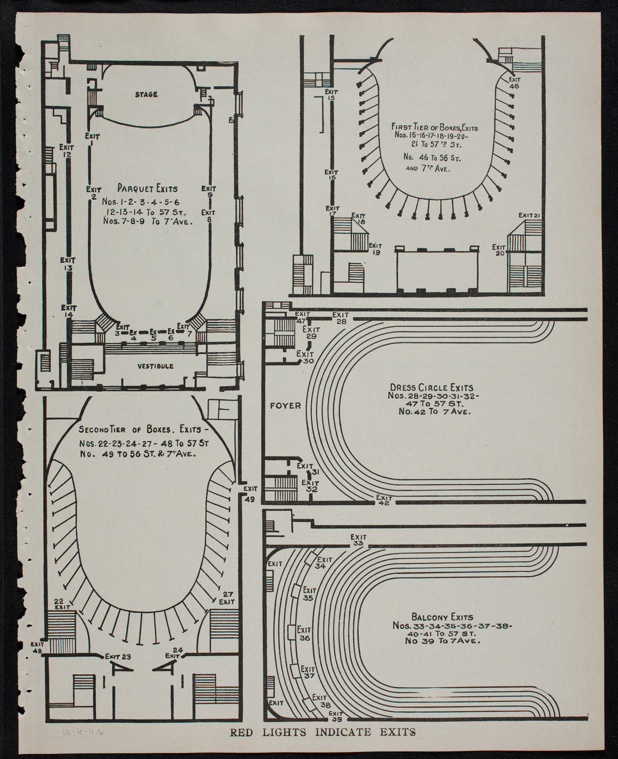 Benefit: St. Mark's Hospital, December 1, 1911, program page 11