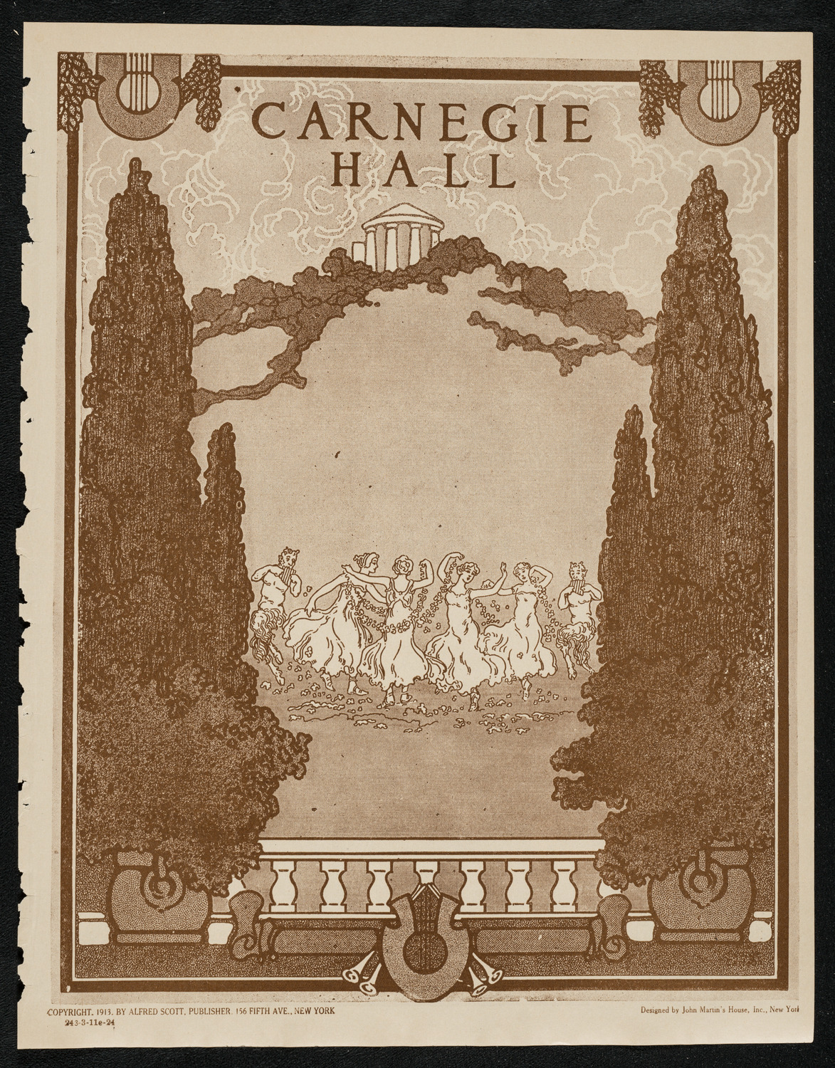 Philadelphia Orchestra, March 11, 1924, program page 1