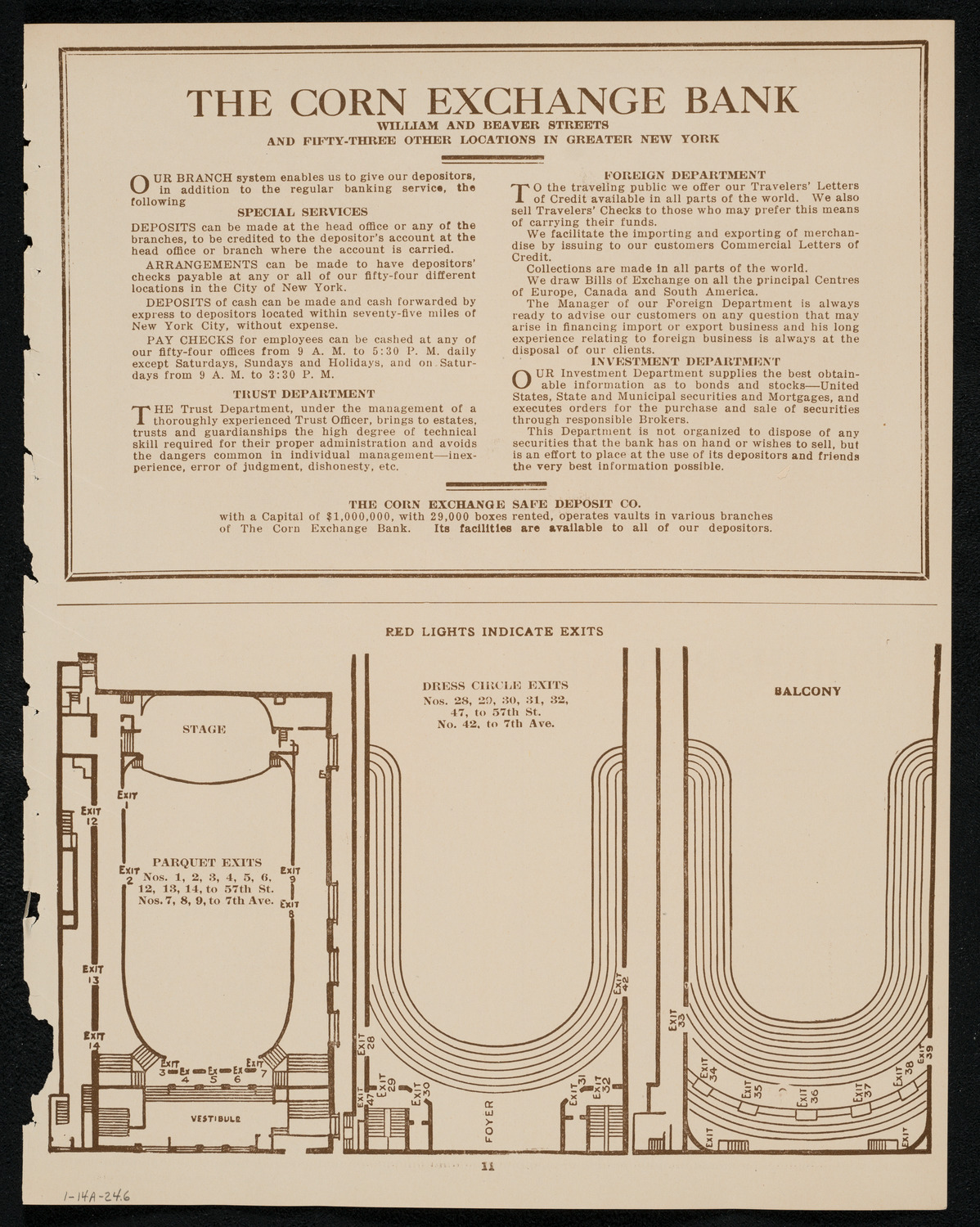 Burton Holmes Travelogue: Motoring Through Italy, January 14, 1924, program page 11