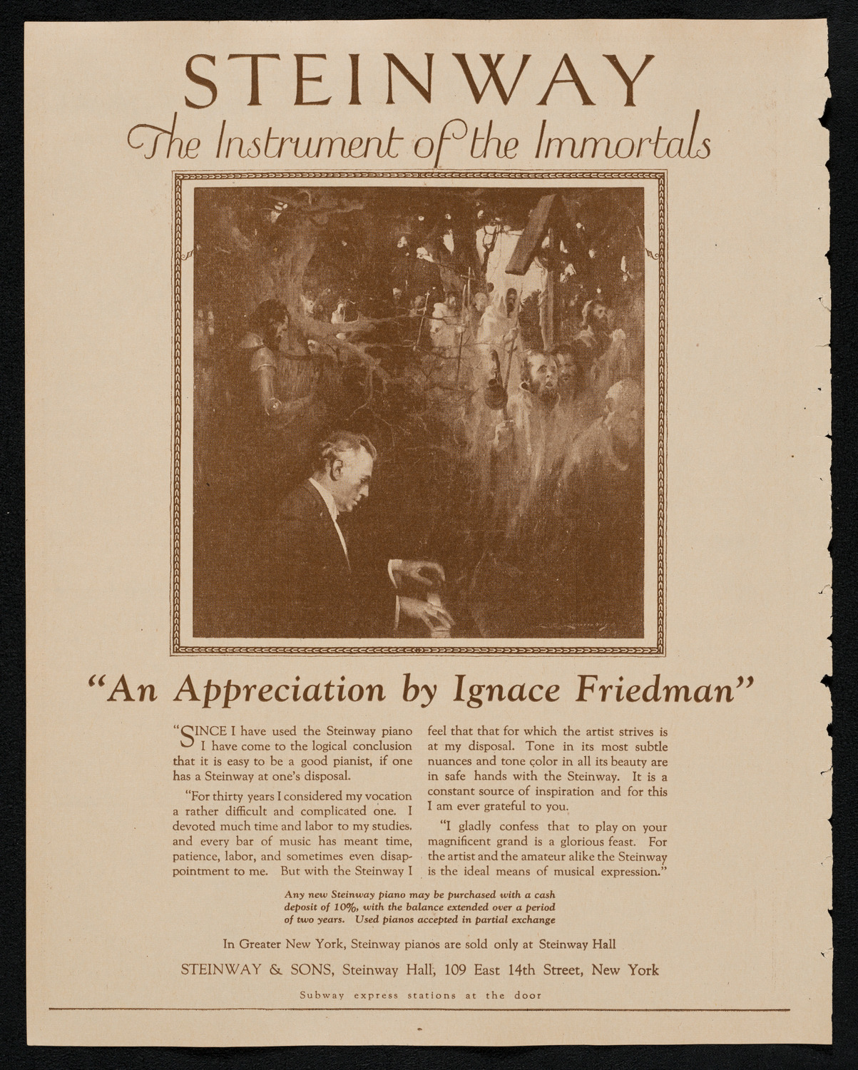 John Corigliano, Violin, February 18, 1923, program page 4