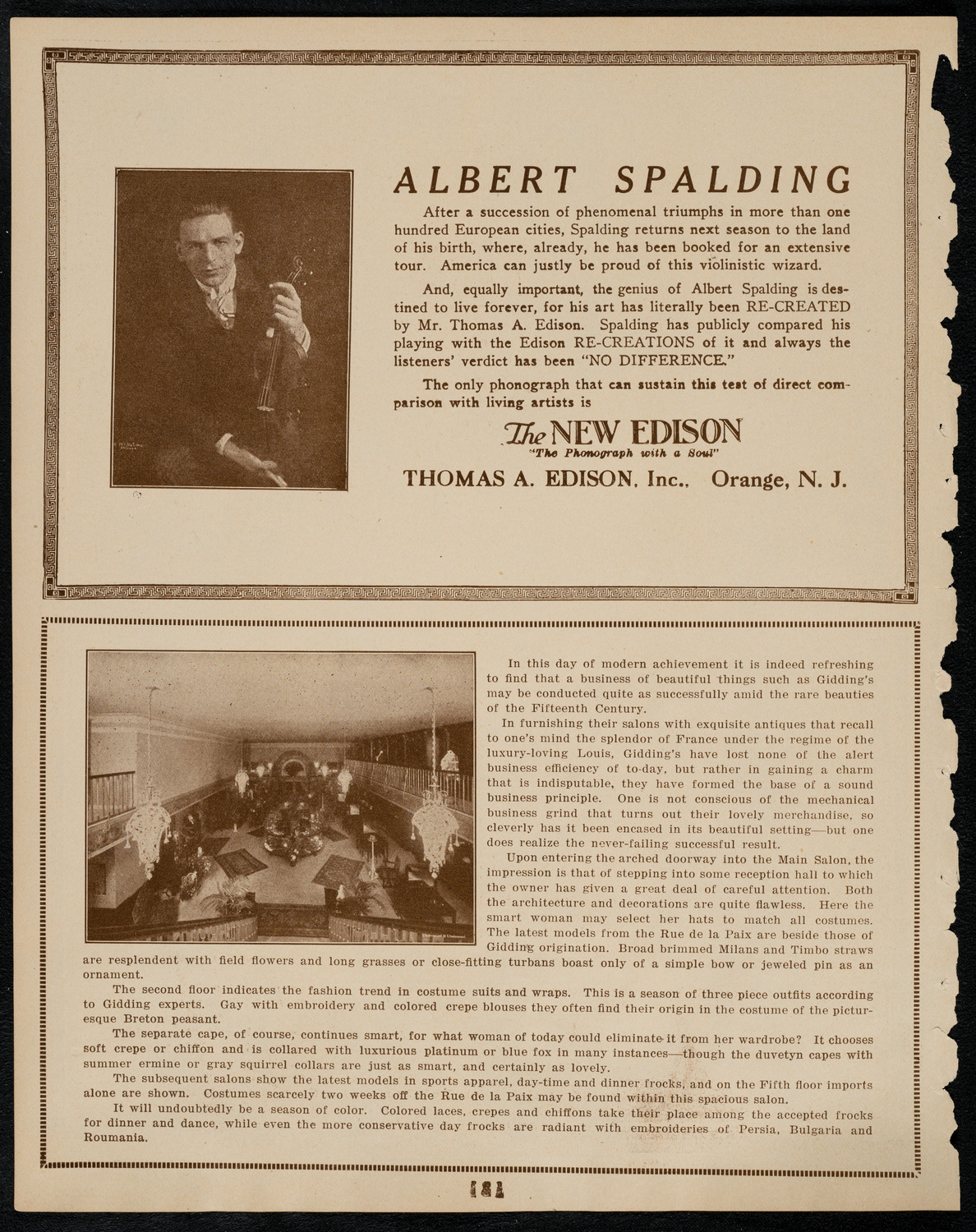 Grand Army of the Republic Memorial Day Exercises, May 30, 1922, program page 2