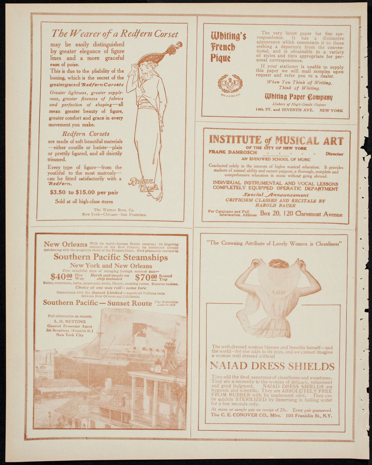 Oratorio Society of New York, March 28, 1914, program page 2