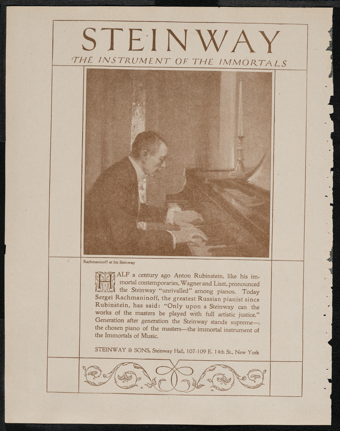 Hulda Lashanska, Soprano, March 15, 1921, program page 4