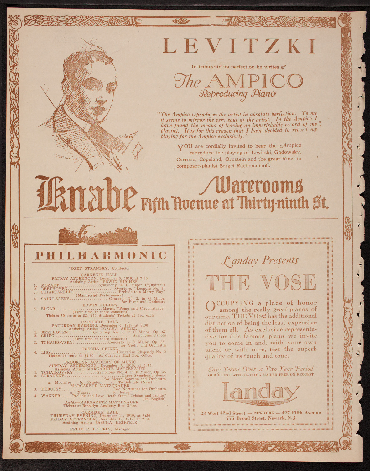 Newman Traveltalks: Belgium, December 1, 1919, program page 12