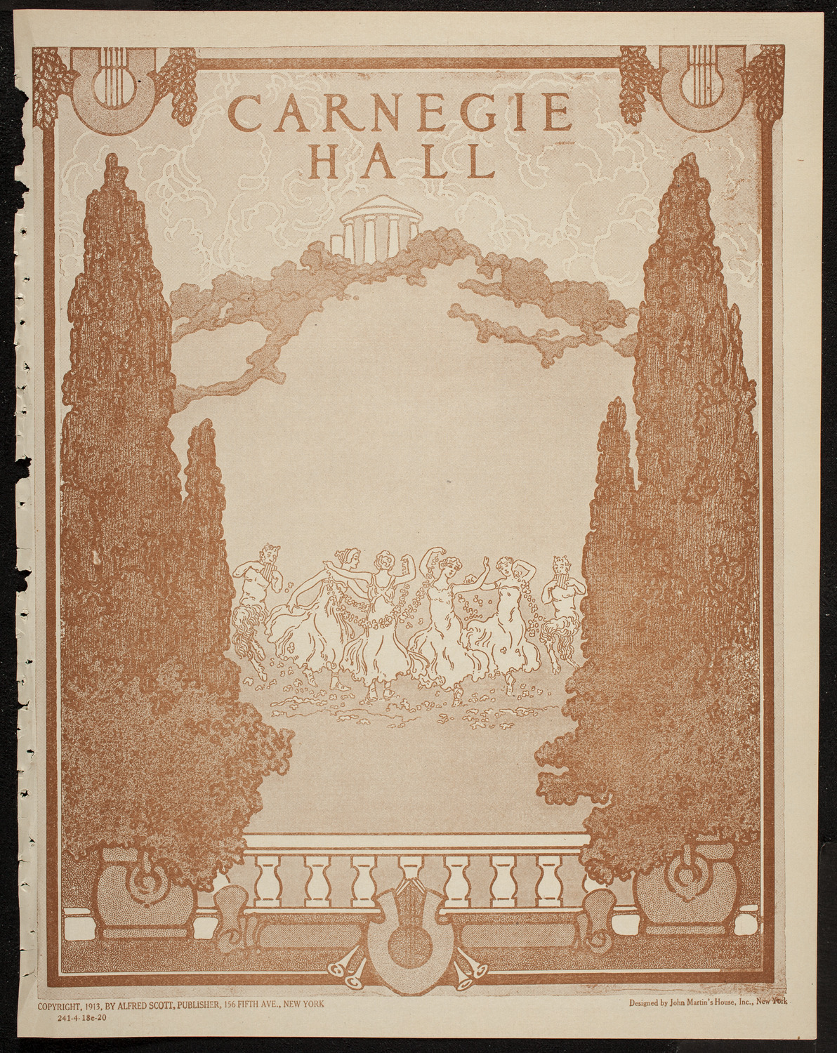 Clotilde Meygret, Soprano, April 18, 1920, program page 1