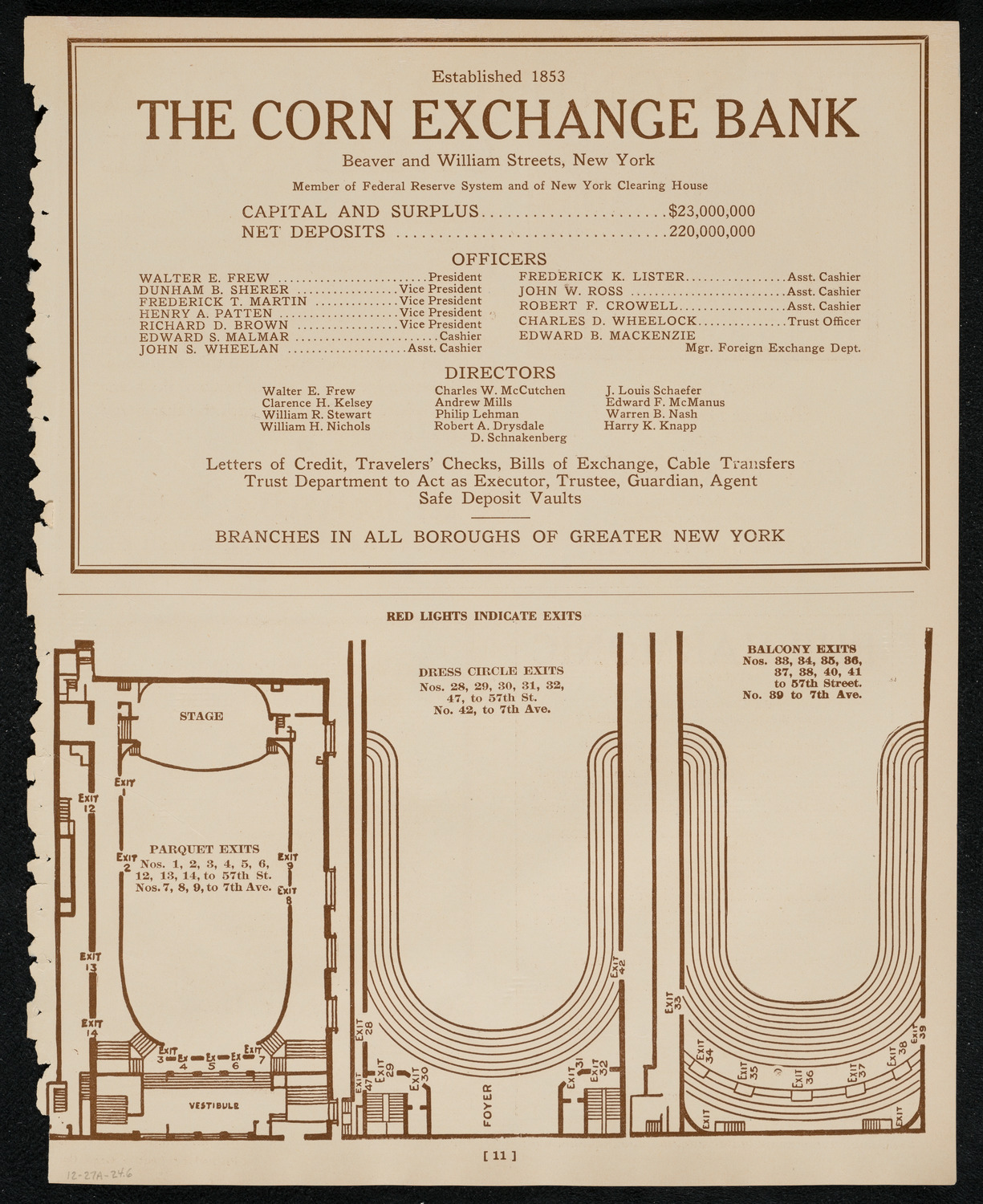 Symphony Concert for Young People, December 27, 1924, program page 11