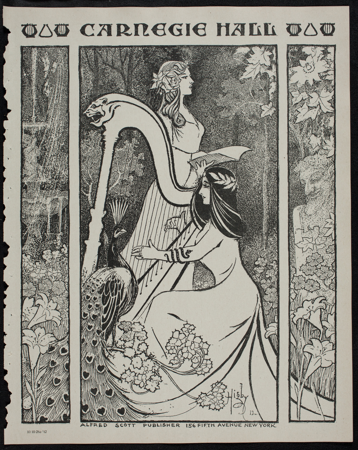 Elmendorf Lecture: The Great Southwest, October 28, 1912, program page 1