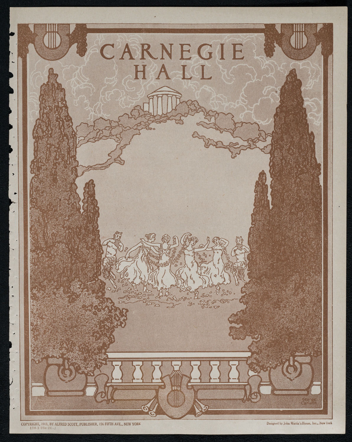 Burton Holmes Travelogue: The Garden of Allah, January 23, 1921, program page 1