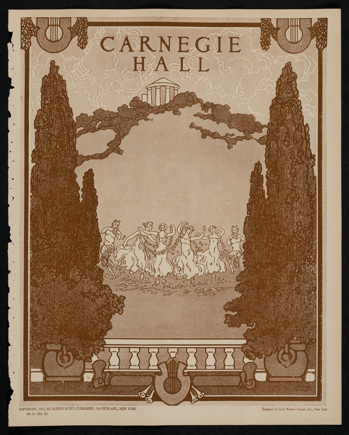 Sergei Rachmaninoff, Piano, November 29, 1925, program page 1