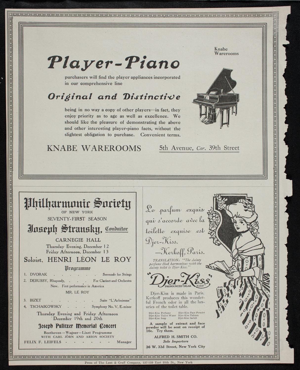 Newman Traveltalks: Munich to Berlin, December 8, 1912, program page 12