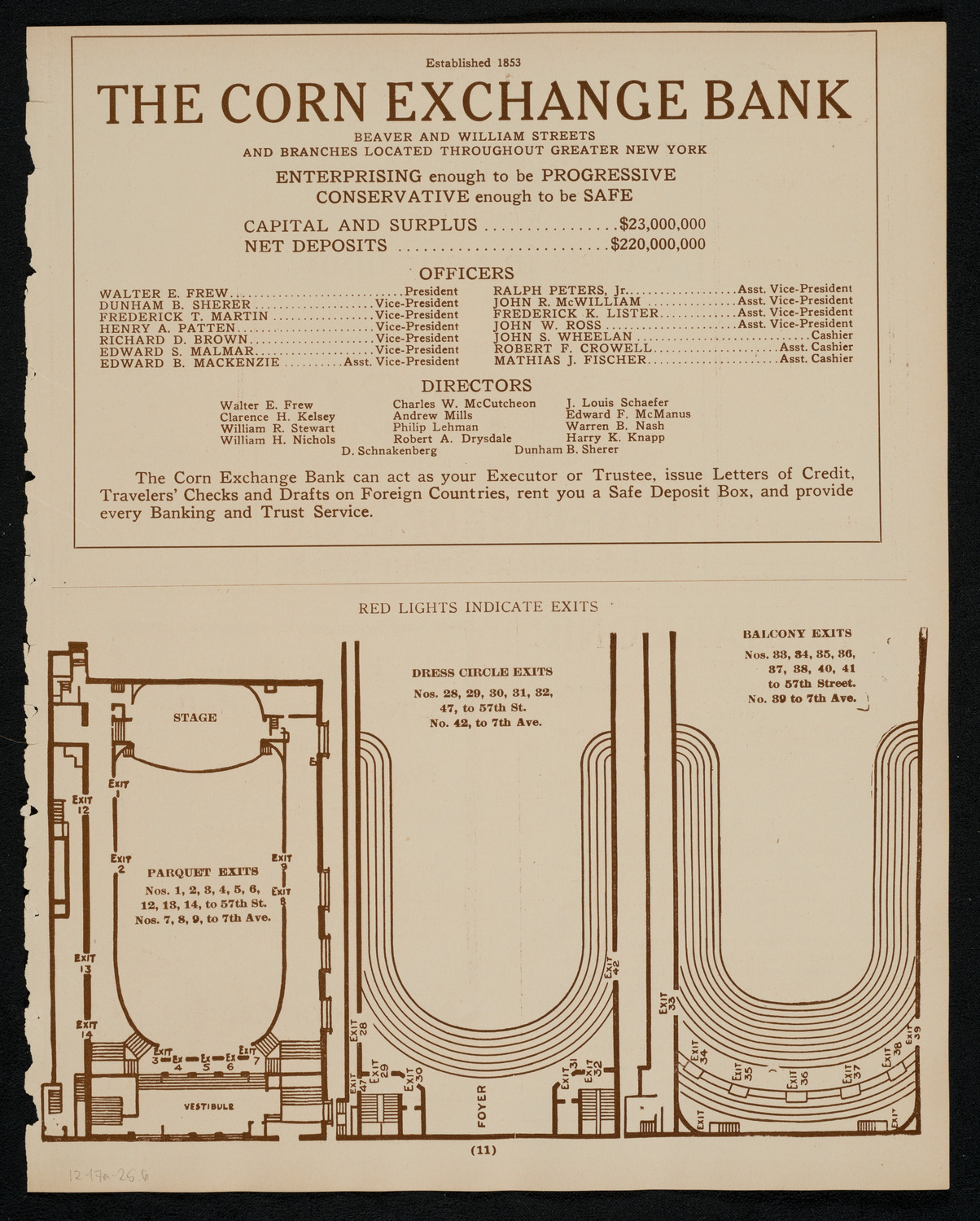 New York Symphony Orchestra, December 17, 1925, program page 11