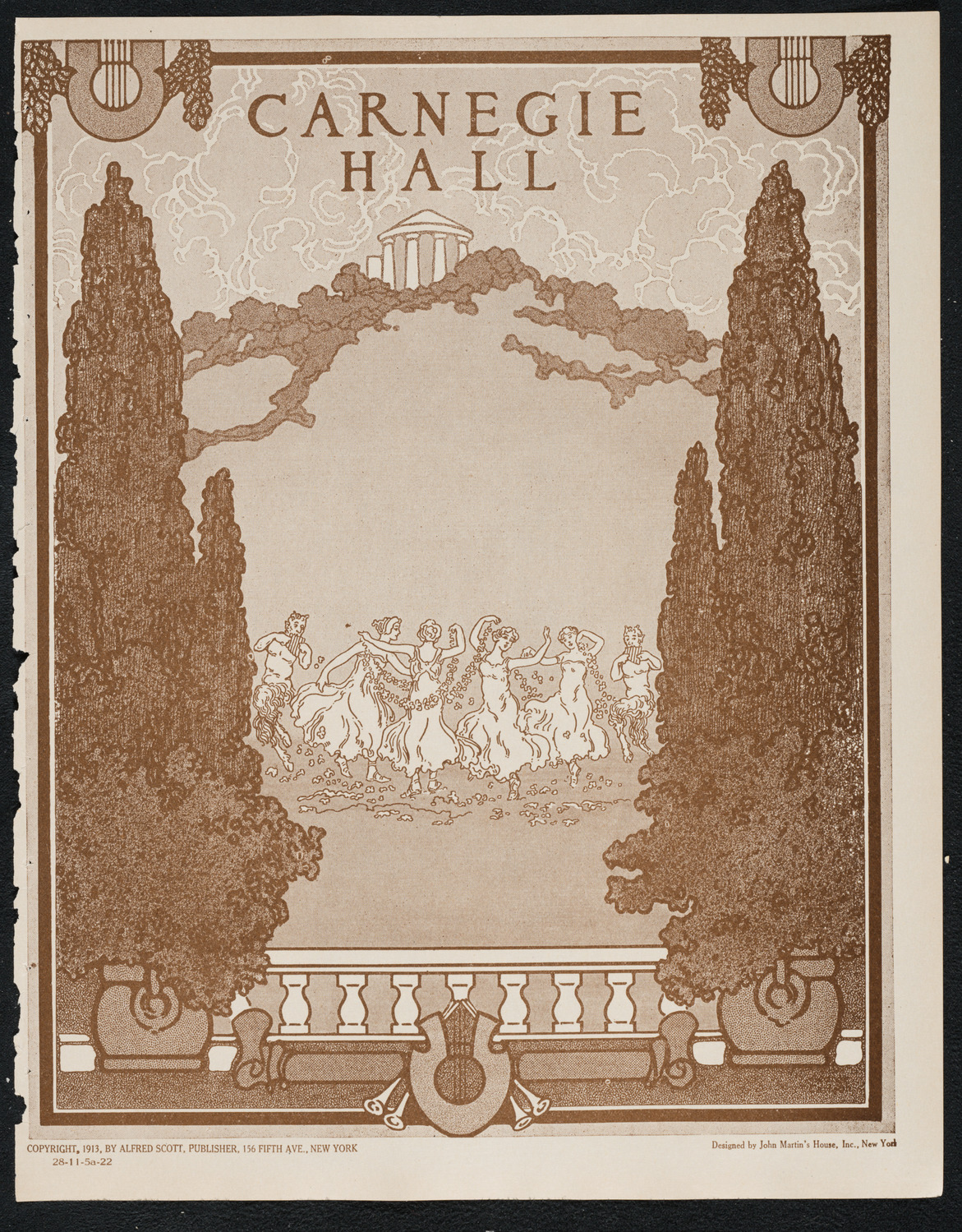 Isa Kremer, Soprano, November 5, 1922, program page 1