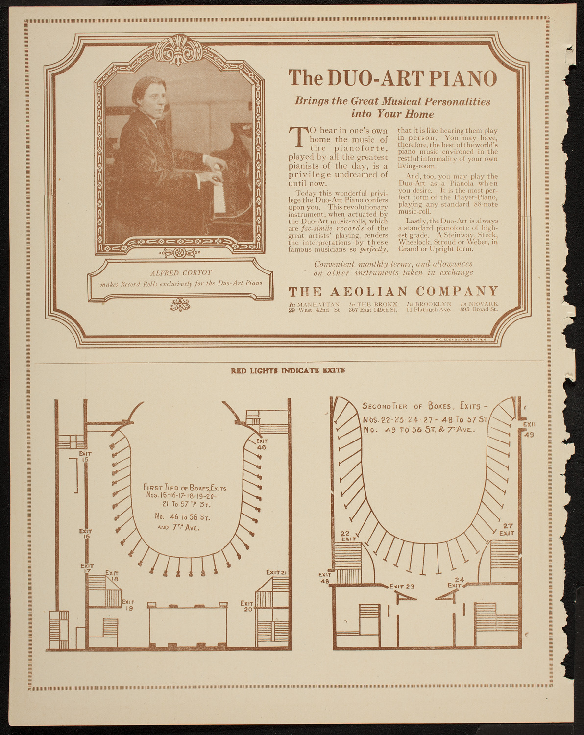 Josef Lhévinne, Piano, February 18, 1920, program page 10