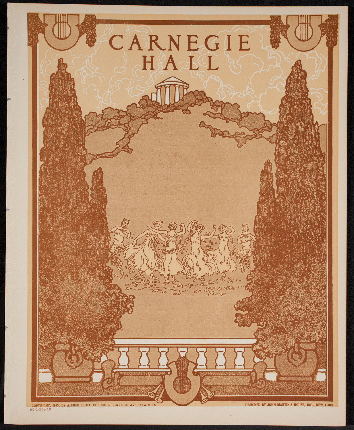 Burton Holmes Travelogue: Florida, January 16, 1916, program page 1