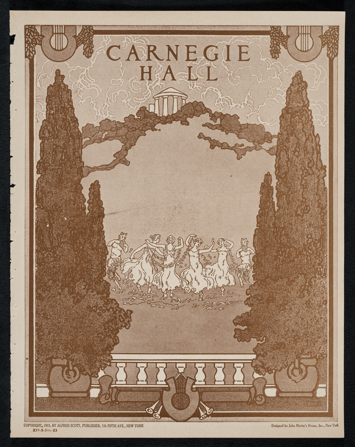 New York Building Superintendents Association Minstrel/Vaudeville Program, March 31, 1923, program page 1