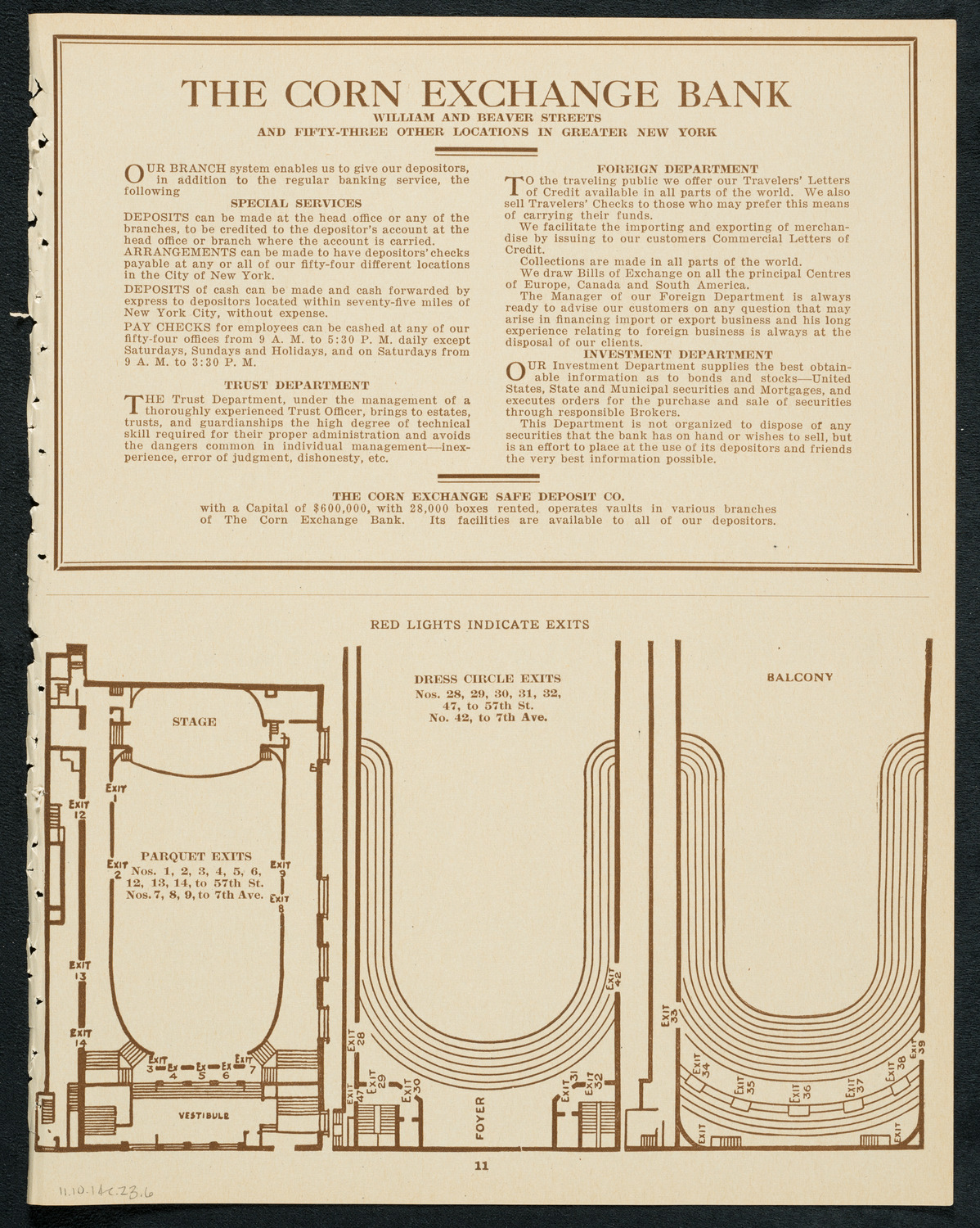 Meeting: American Jewish Congress, October 14, 1923, program page 11
