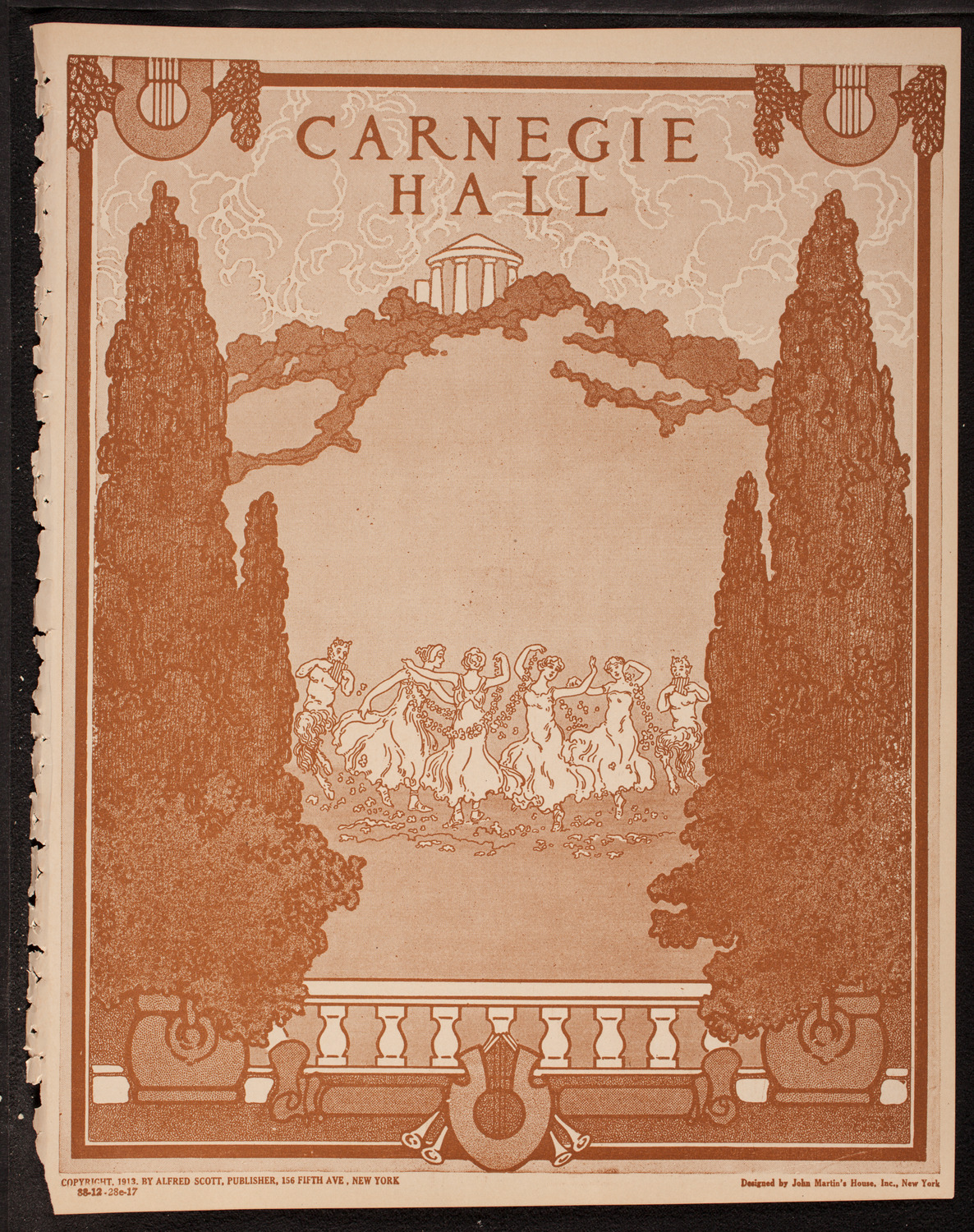 Pupils of Isadora Duncan with The Little Symphony, December 28, 1917, program page 1