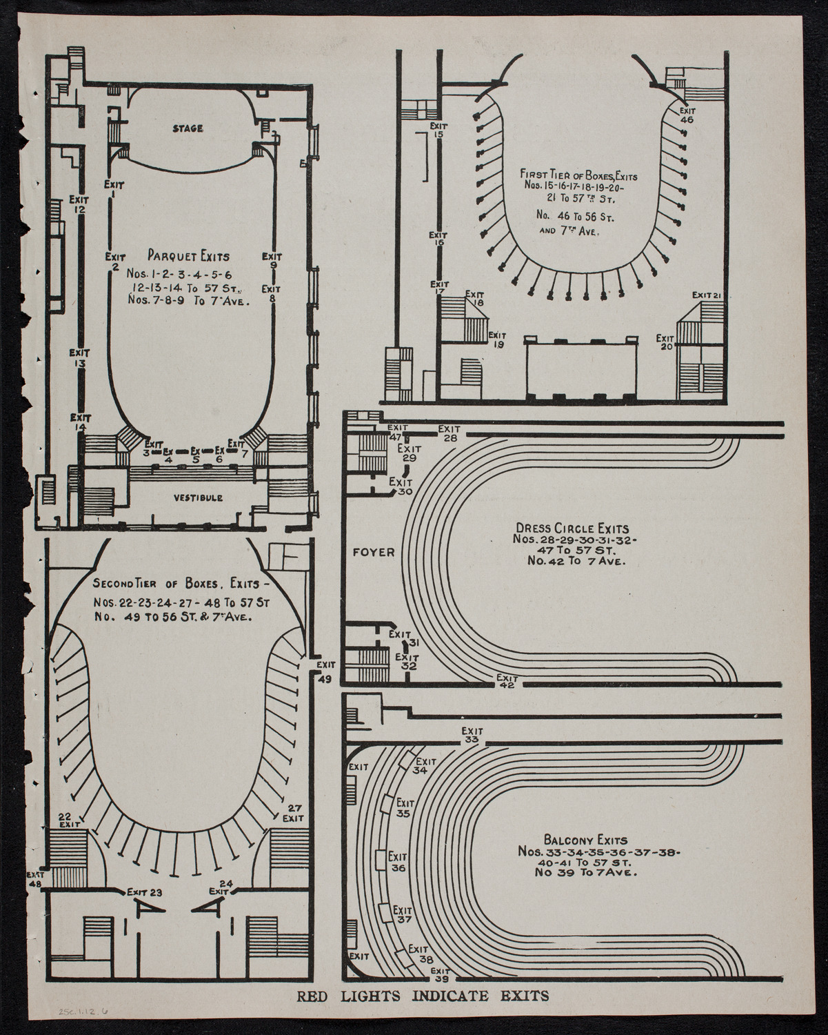 New York Philharmonic, January 25, 1912, program page 11