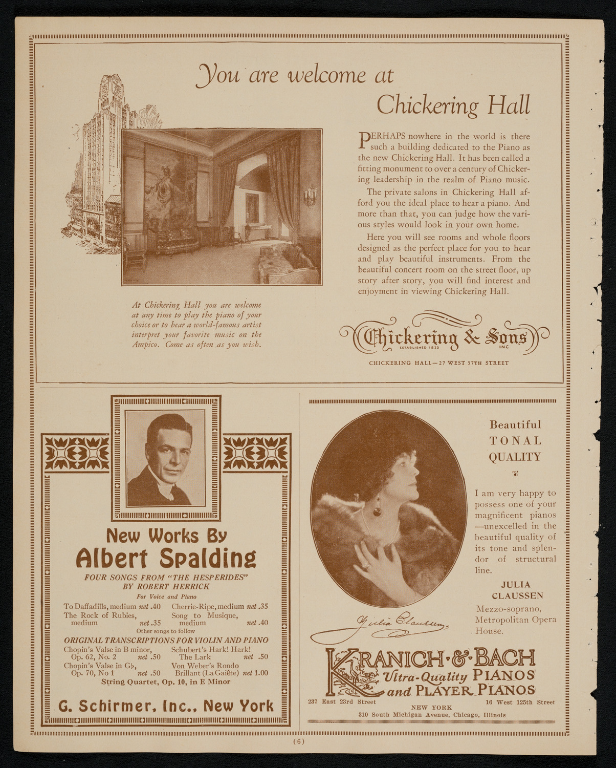 Lecture by Captain Roald Amundsen, October 15, 1925, program page 6