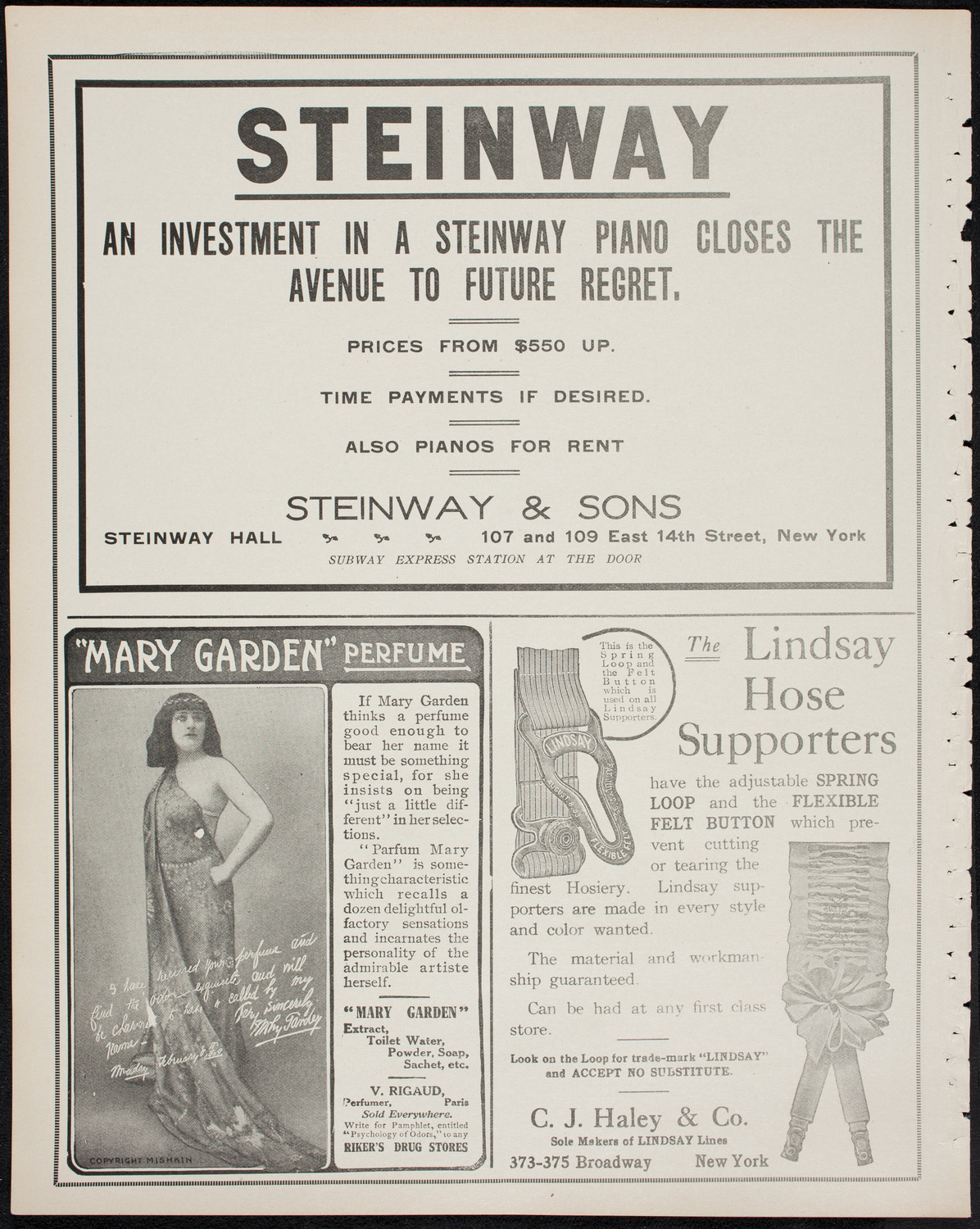 Shakespeare Birthday Festival: The Ben Greet Players and The Volpe Symphony Orchestra, April 22, 1911, program page 4