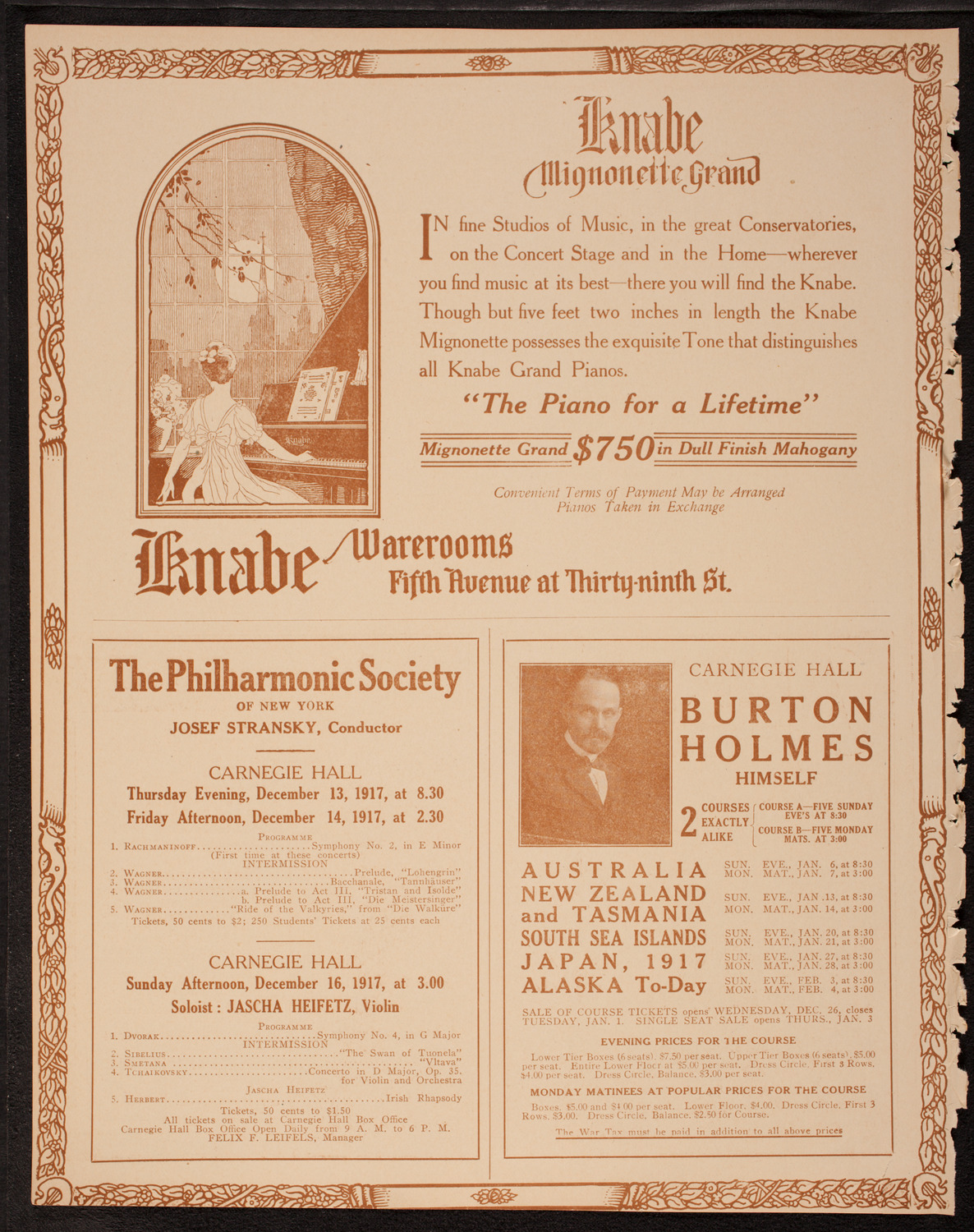 Newman Traveltalks: Our Hawaii, December 10, 1917, program page 12