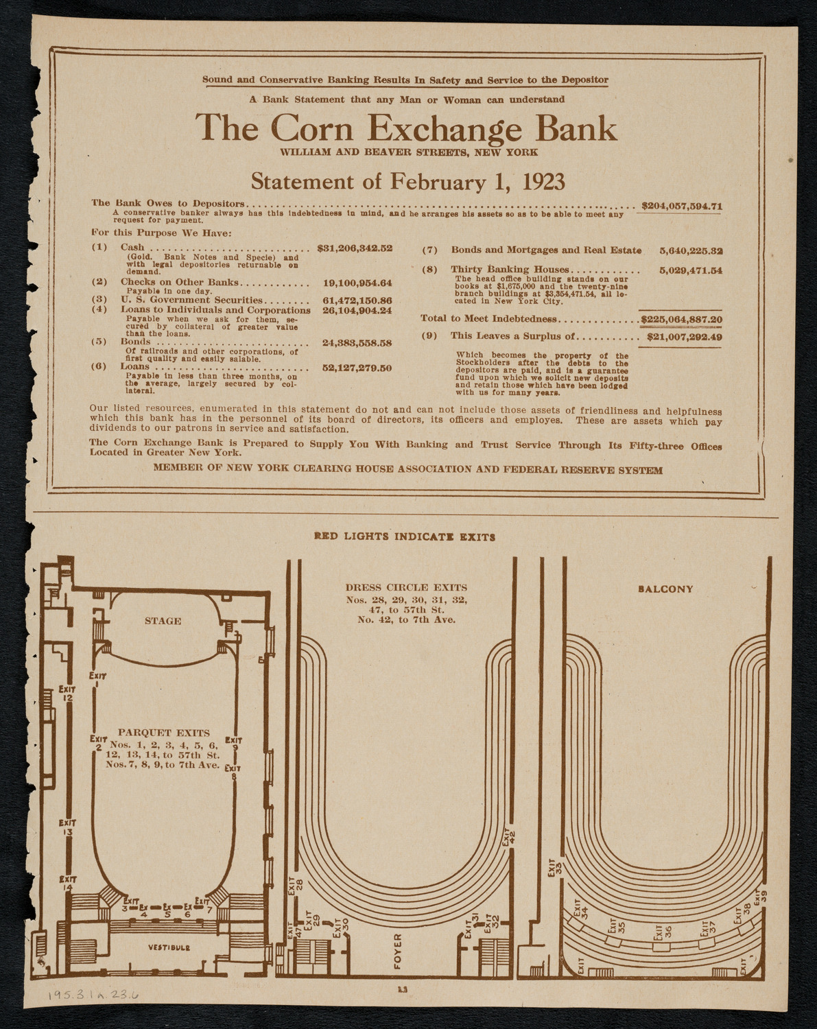 New York Symphony Orchestra, March 1, 1923, program page 11