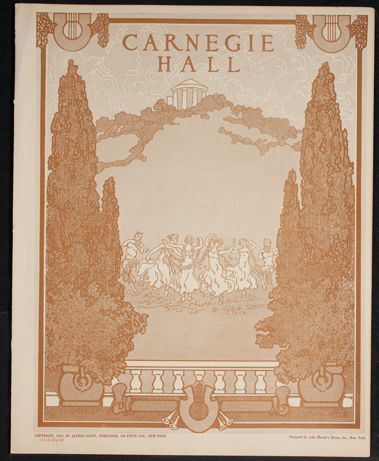 Newman Traveltalks: Brazil, February 27, 1916, program page 1