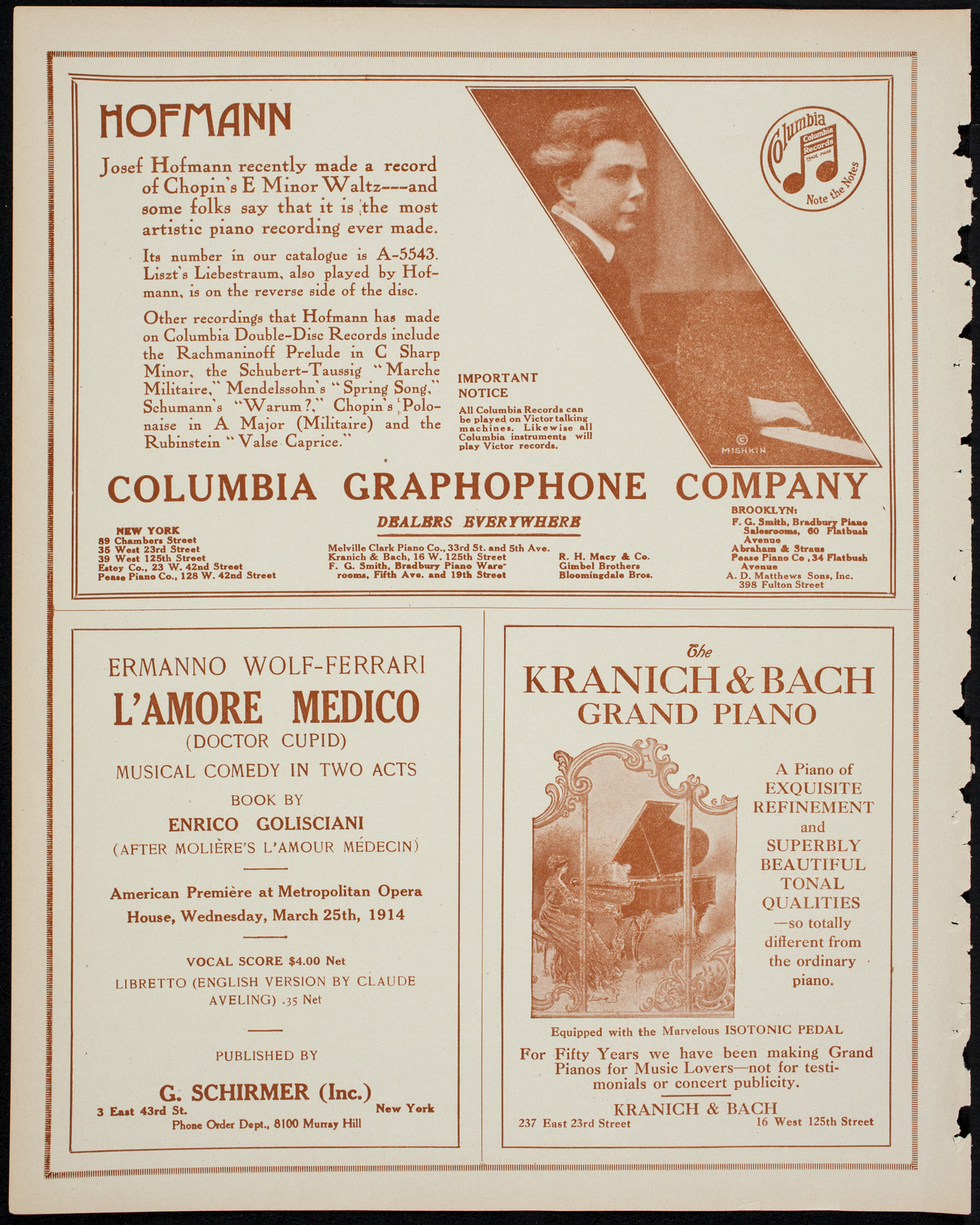 Socialist Music Festival, April 11, 1914, program page 6