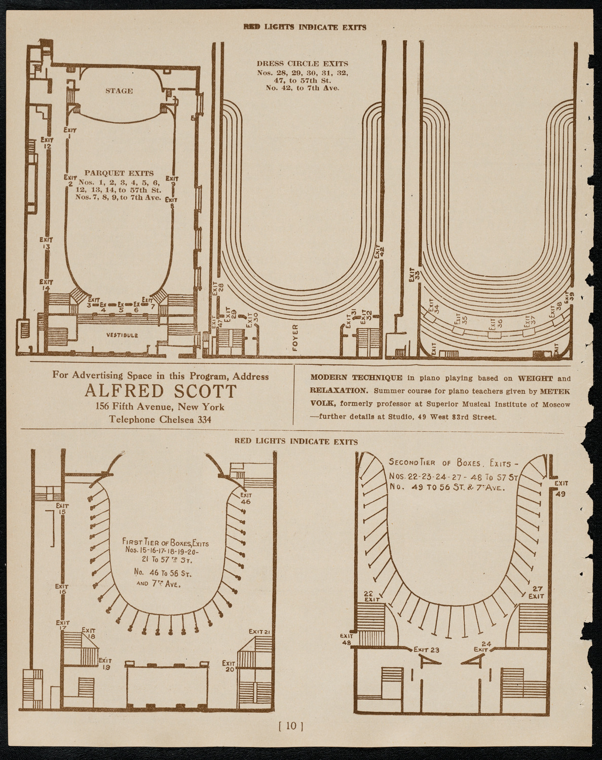 New York Symphony Orchestra, March 24, 1922, program page 10