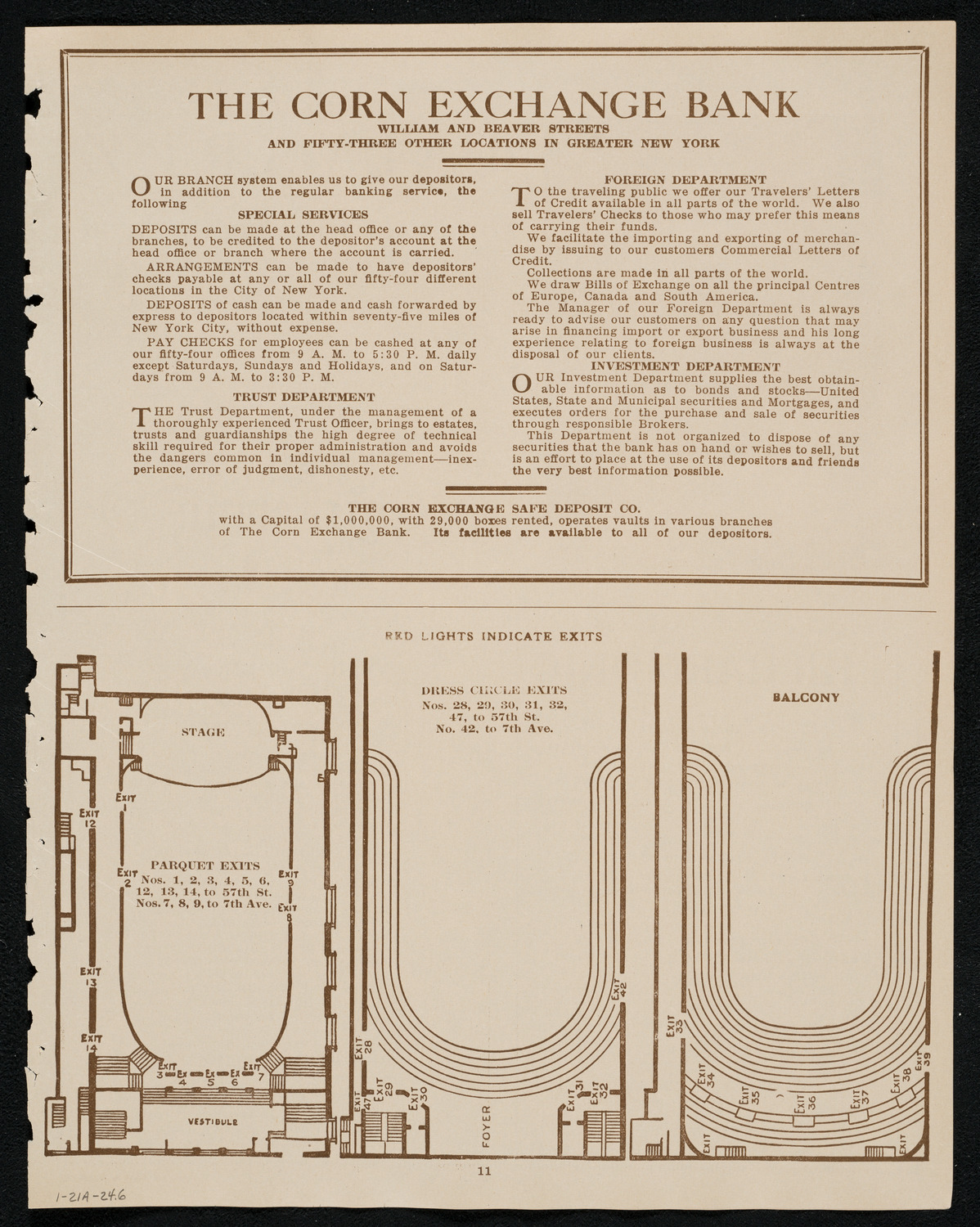 Burton Holmes Travelogue: Budapest and the New Hungary, January 21, 1924, program page 11