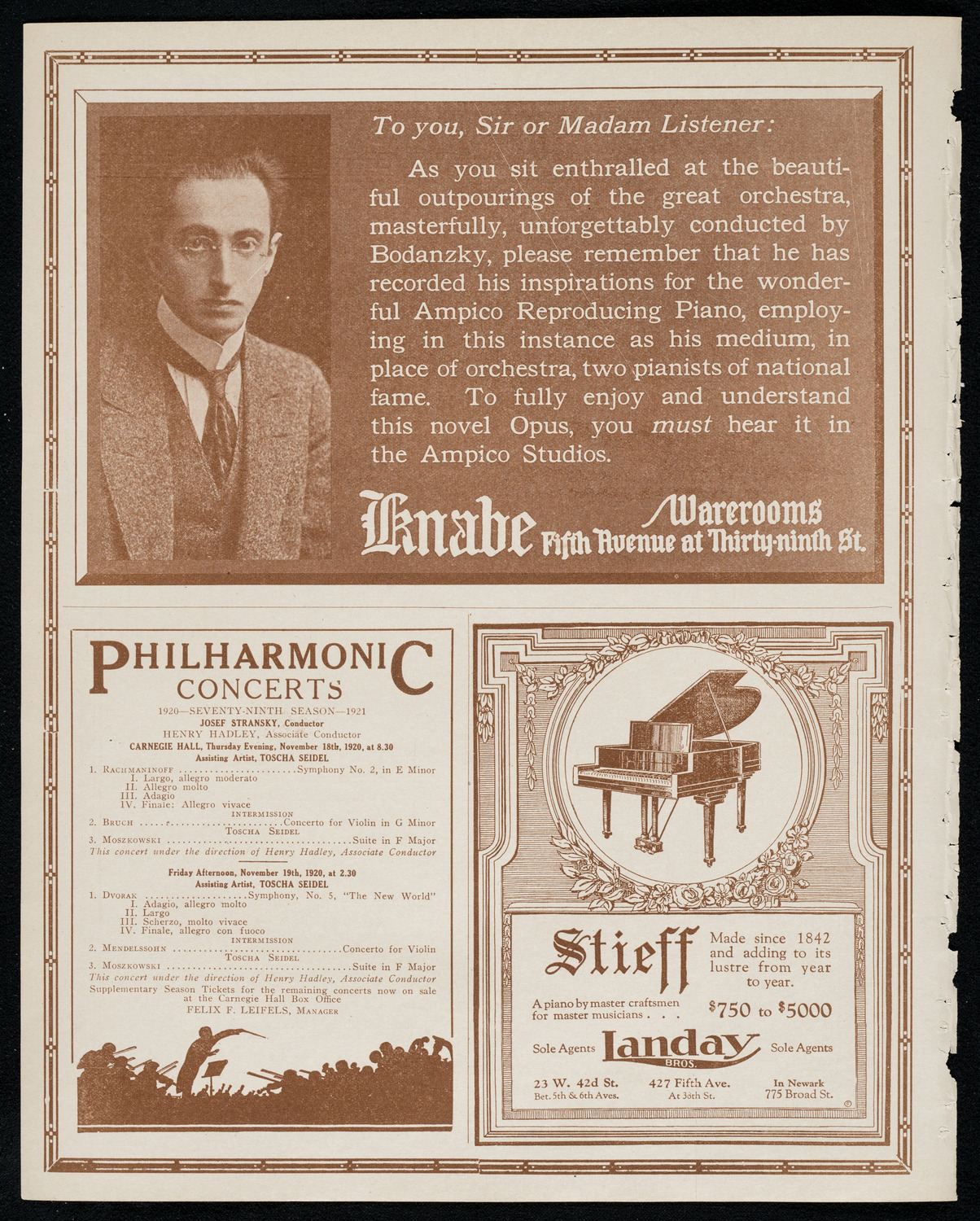 Symphony Concert for Young People, November 13, 1920, program page 12