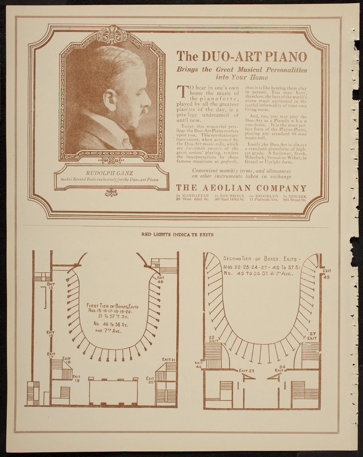 New York Philharmonic, March 6, 1920, program page 10