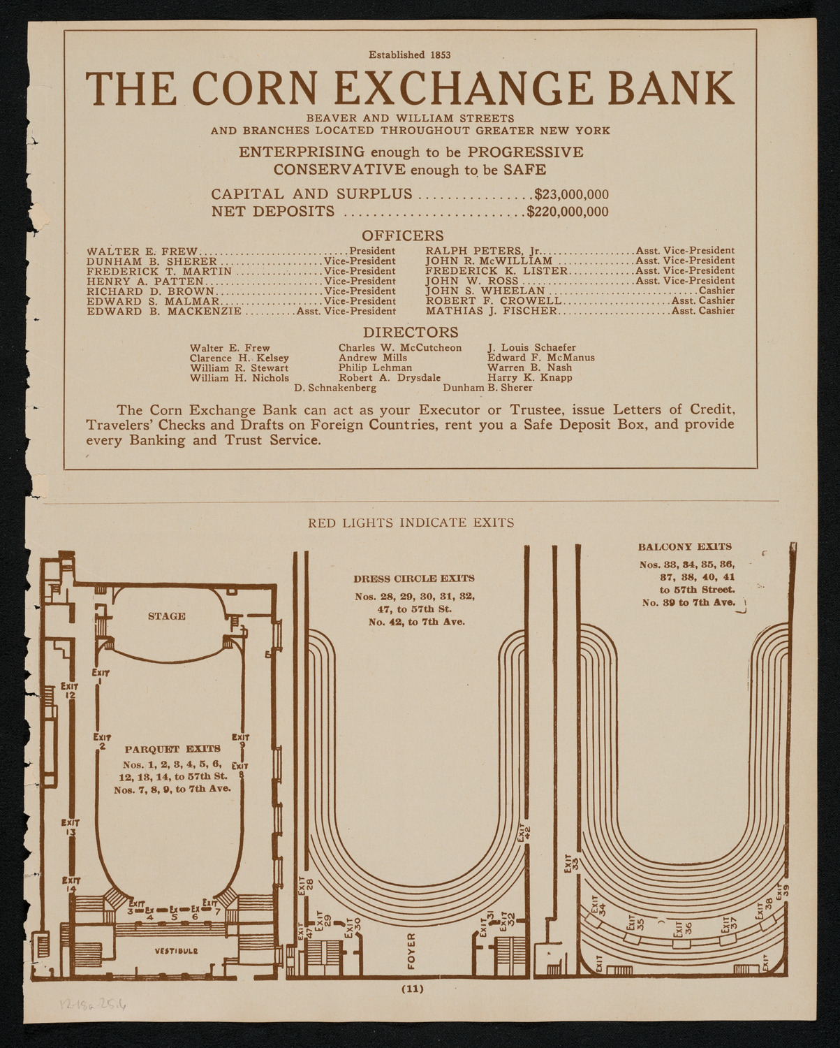 New York Philharmonic, December 18, 1925, program page 11