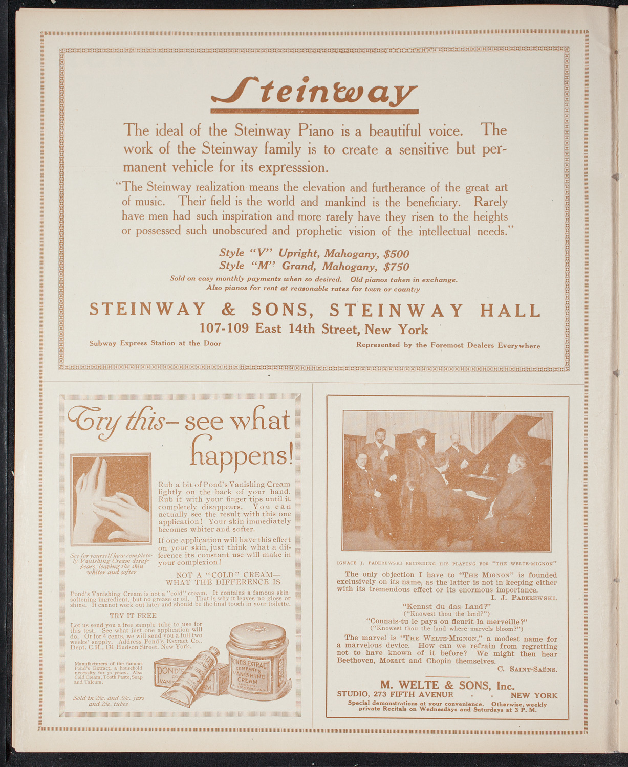 Concert and Meeting: American Jewish Relief Committee, December 21, 1915, program page 4