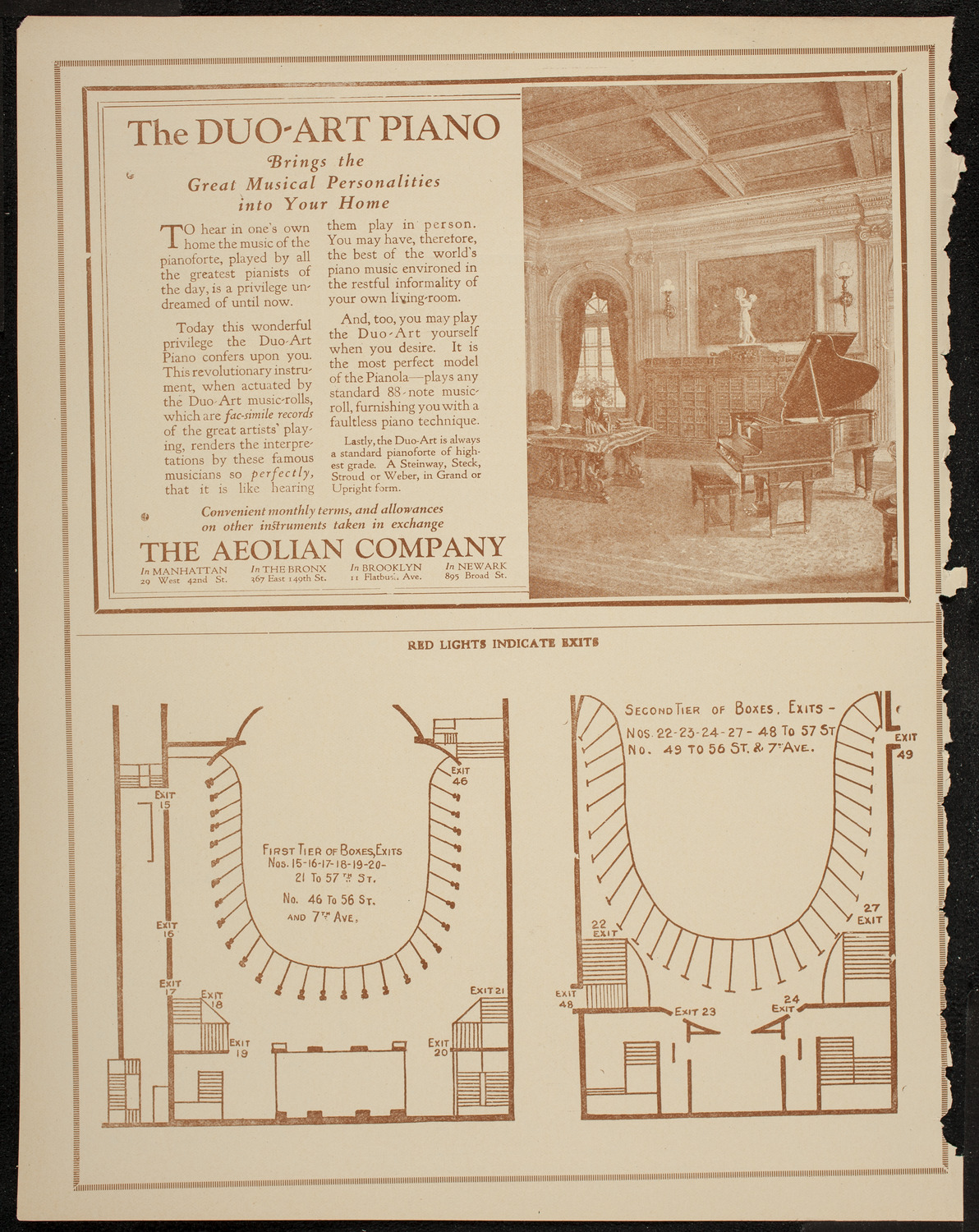 Lecture by Sir Oliver Lodge, February 2, 1920, program page 10