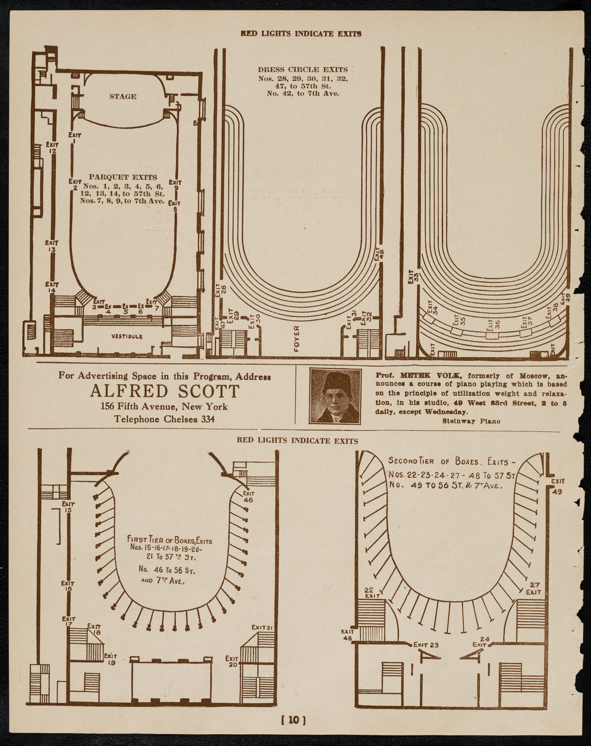 New York Symphony Orchestra, March 3, 1922, program page 10