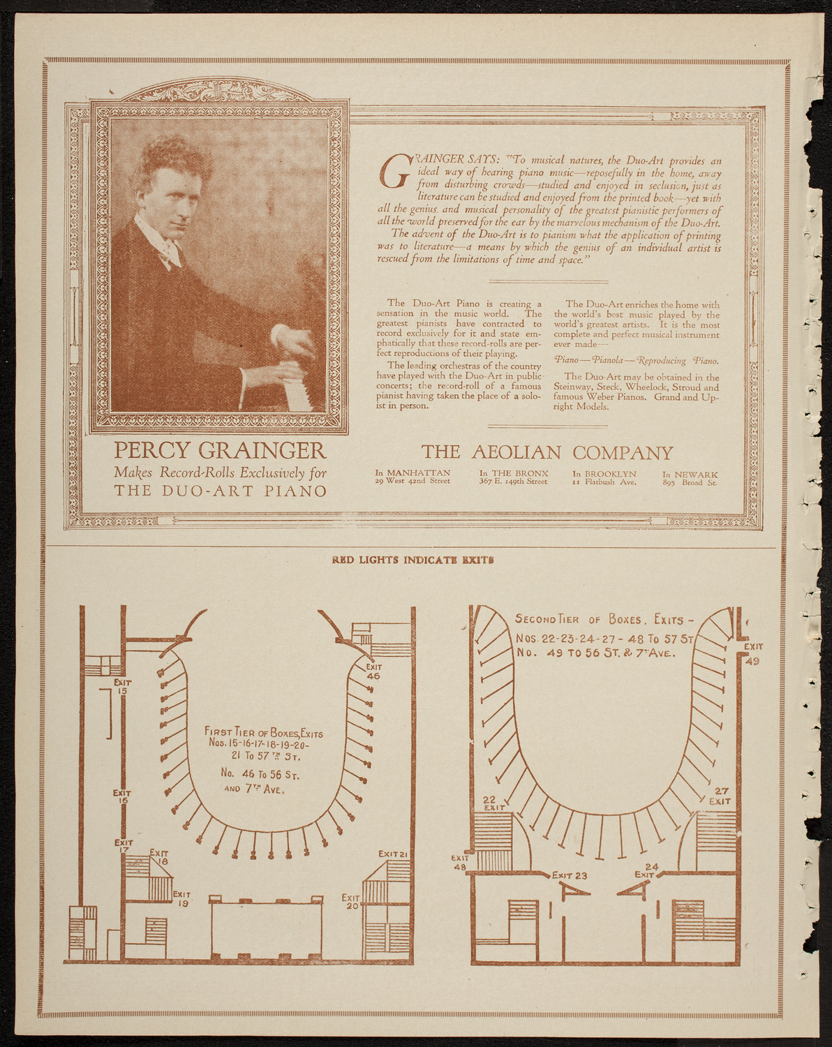 New Symphony Orchestra, January 28, 1920, program page 10