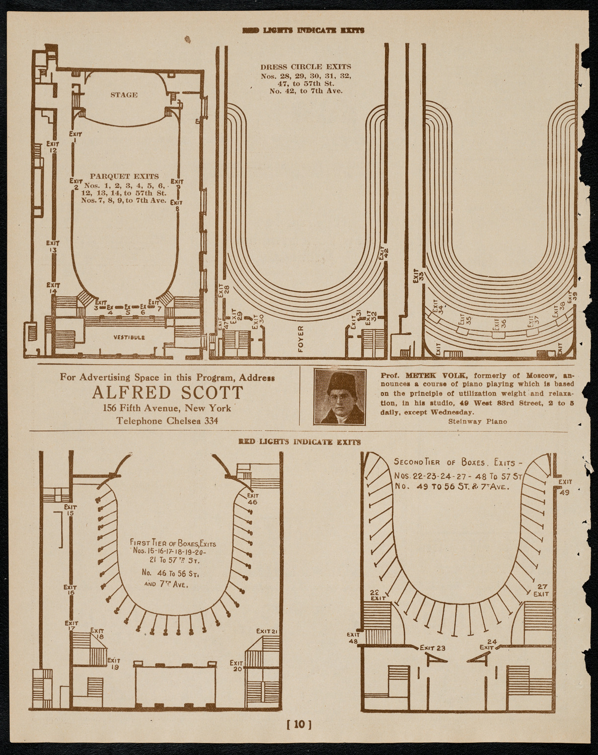 Bronislaw Huberman, Violin, February 15, 1922, program page 10