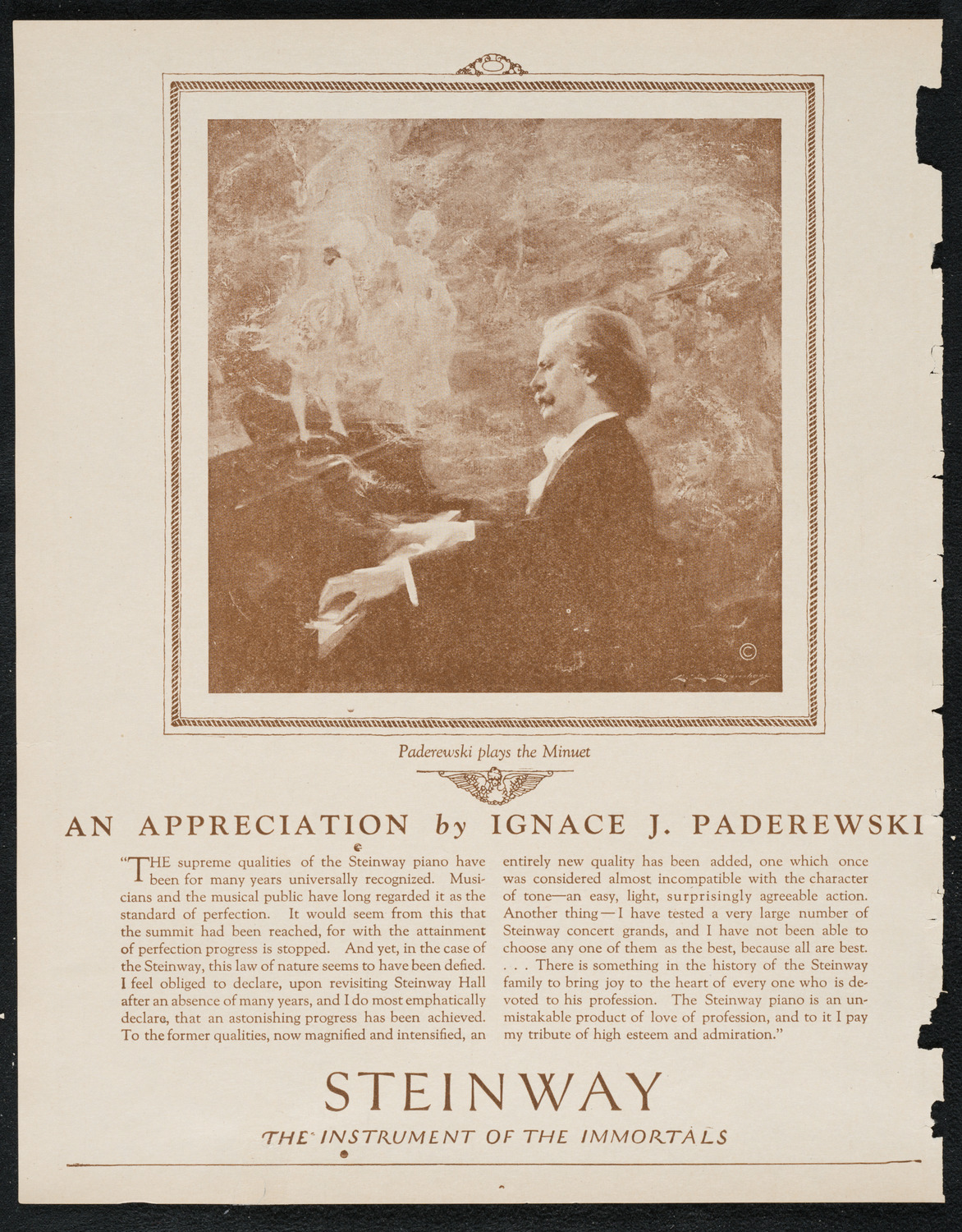 Sigrid Onégin, Contralto, Harold Bauer, and Felix Salmond, December 17, 1922, program page 4