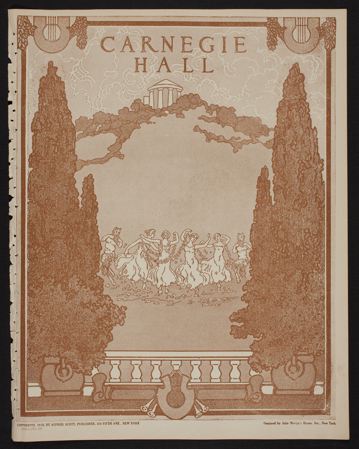 Benefit: Greek-American Institute of New York, May 21, 1918, program page 1