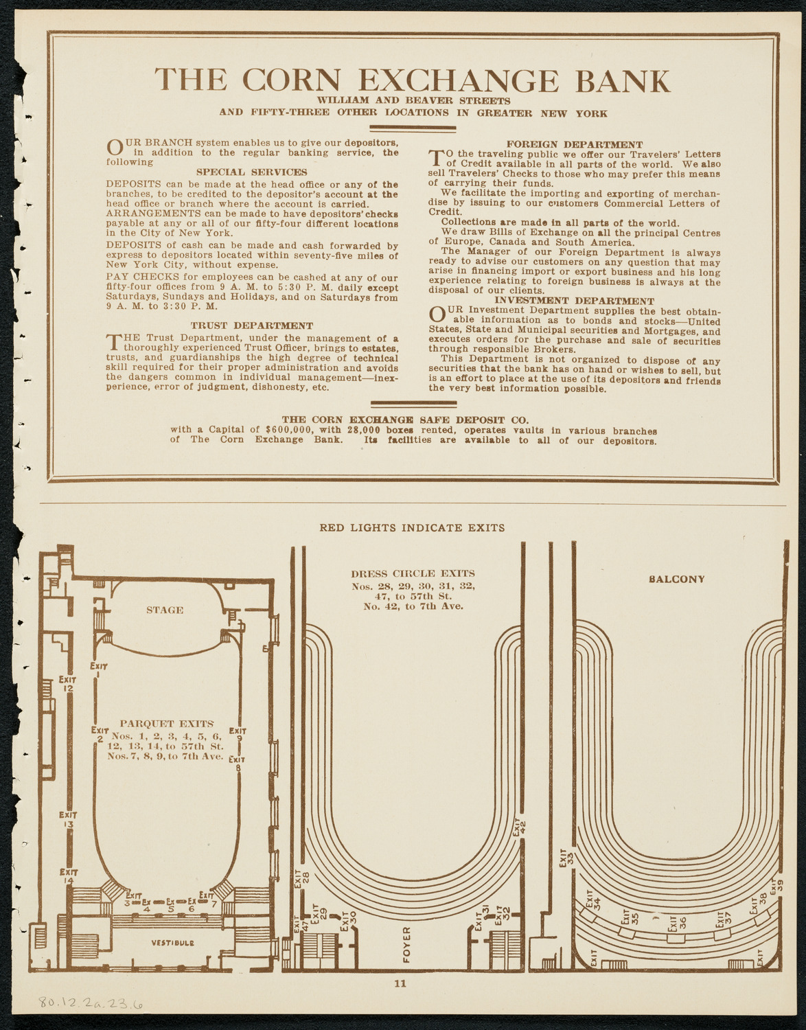 Sergei Rachmaninoff, Piano, December 2, 1923, program page 11