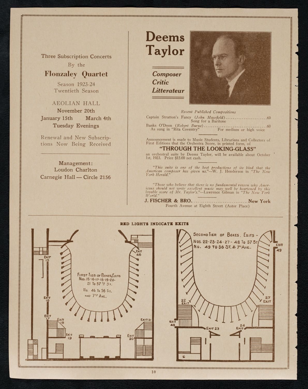 Graduation: Columbia University College of Pharmacy of the City of New York, May 17, 1923, program page 10