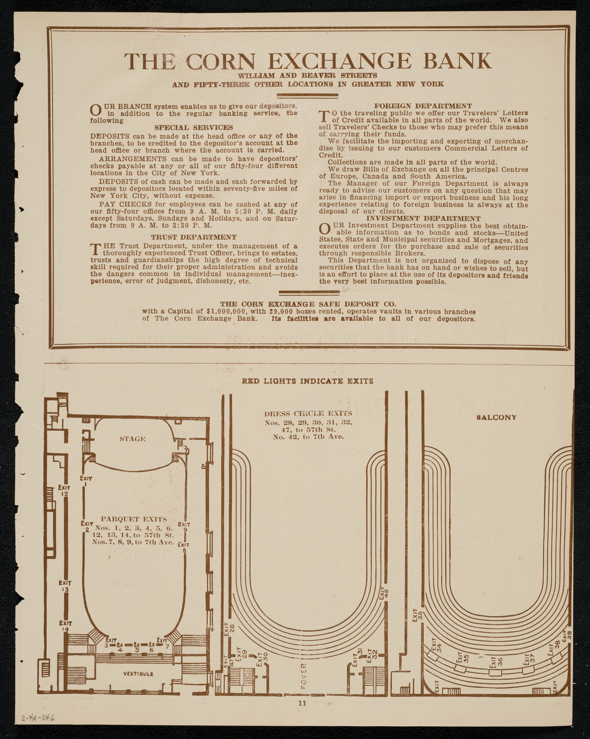 Burton Holmes Travelogue: Glorious Switzerland, February 4, 1924, program page 11