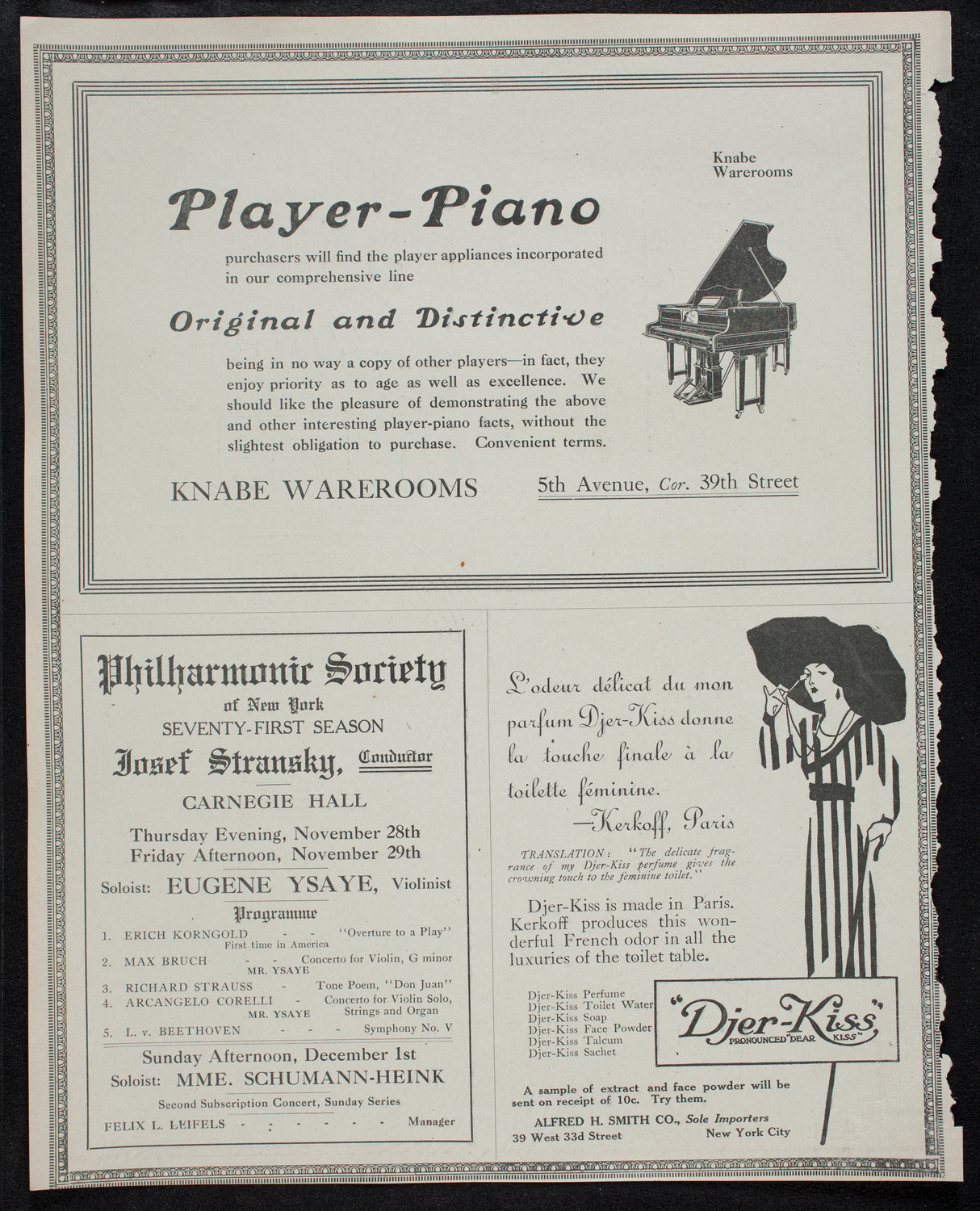 Symphony Concert for Young People, November 23, 1912, program page 12