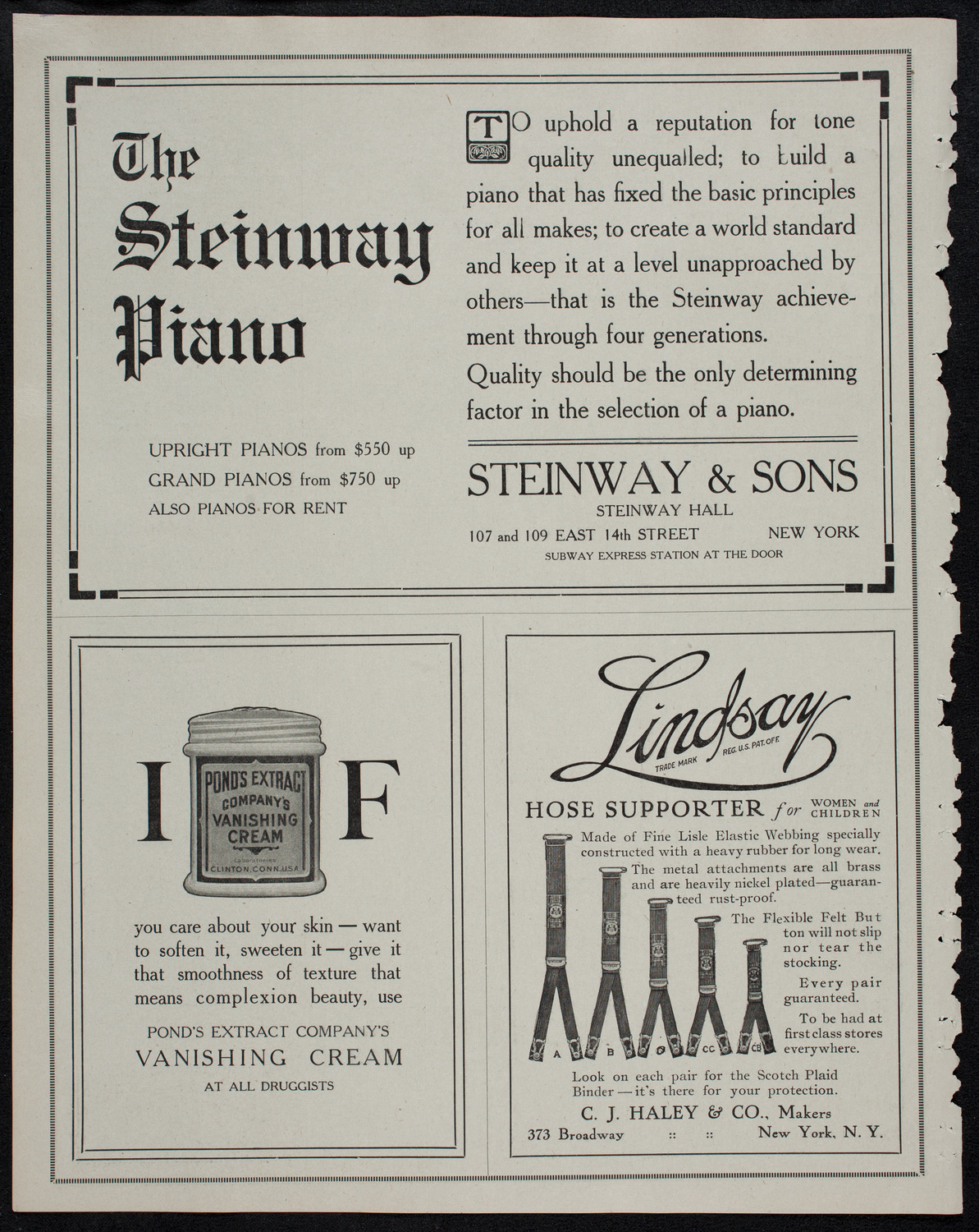 Albert Spalding, Violin, October 20, 1912, program page 4