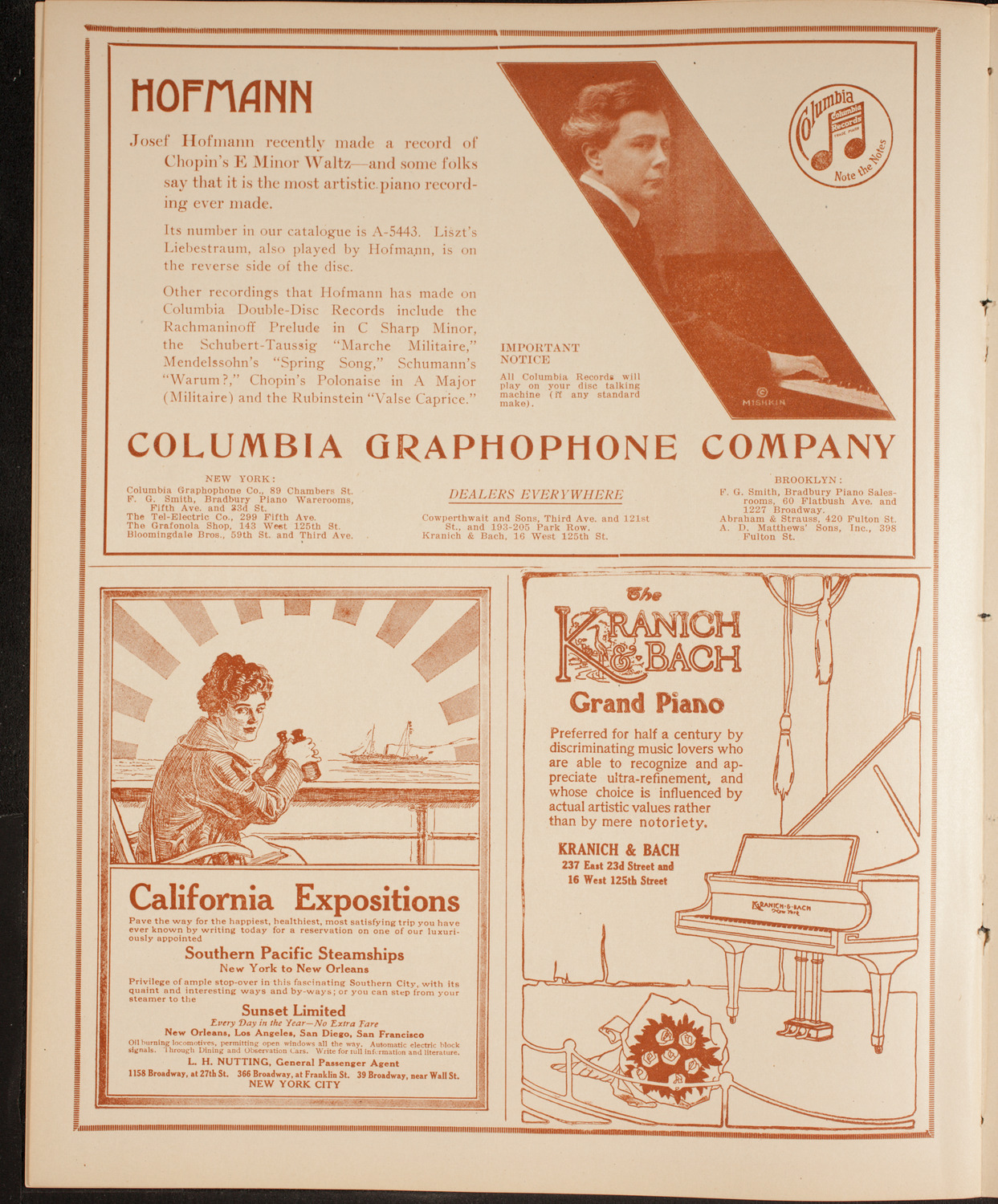 Intercollegiate Glee Club Meet, February 27, 1915, program page 6