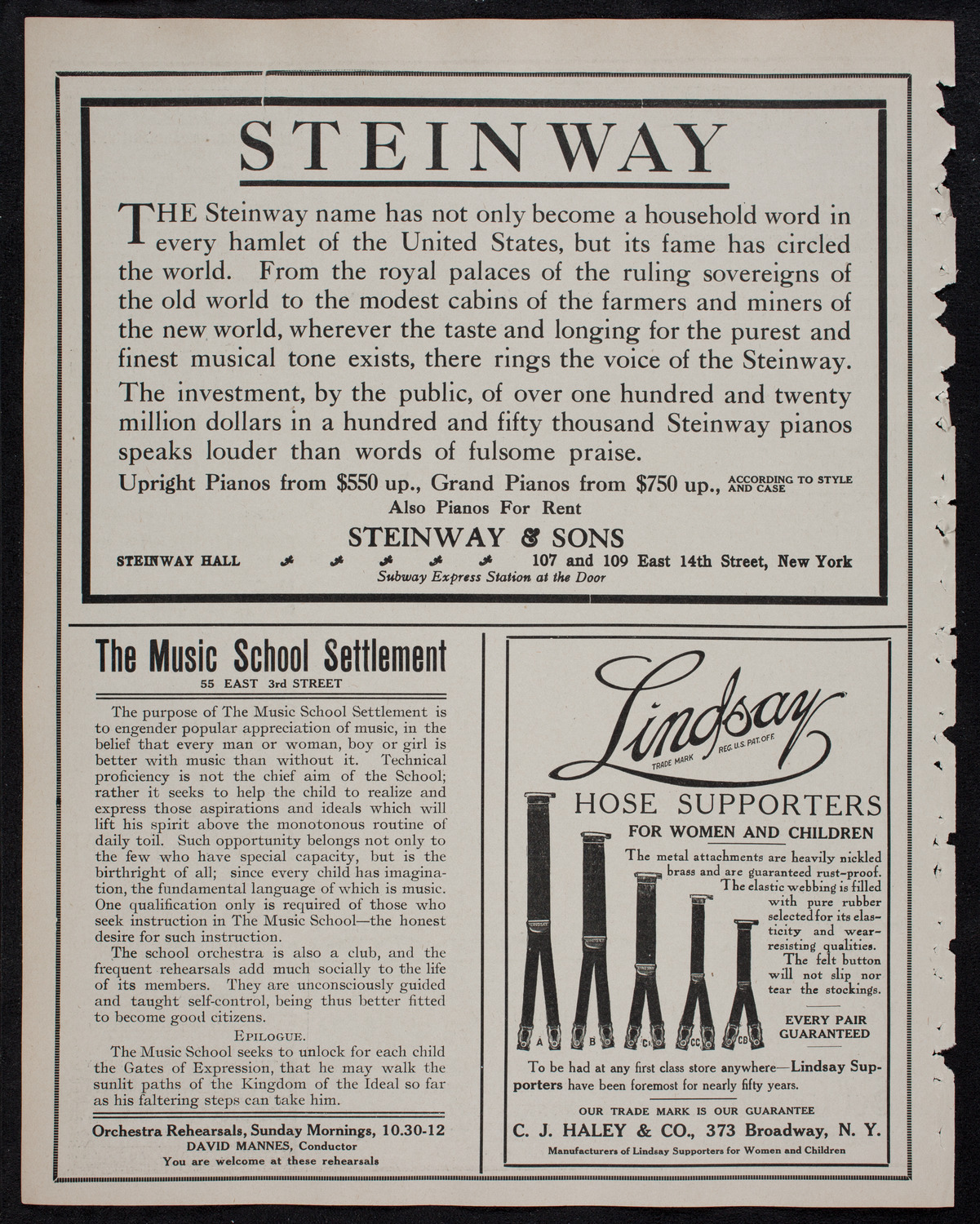 Newman Traveltalks: Ireland, March 3, 1912, program page 4